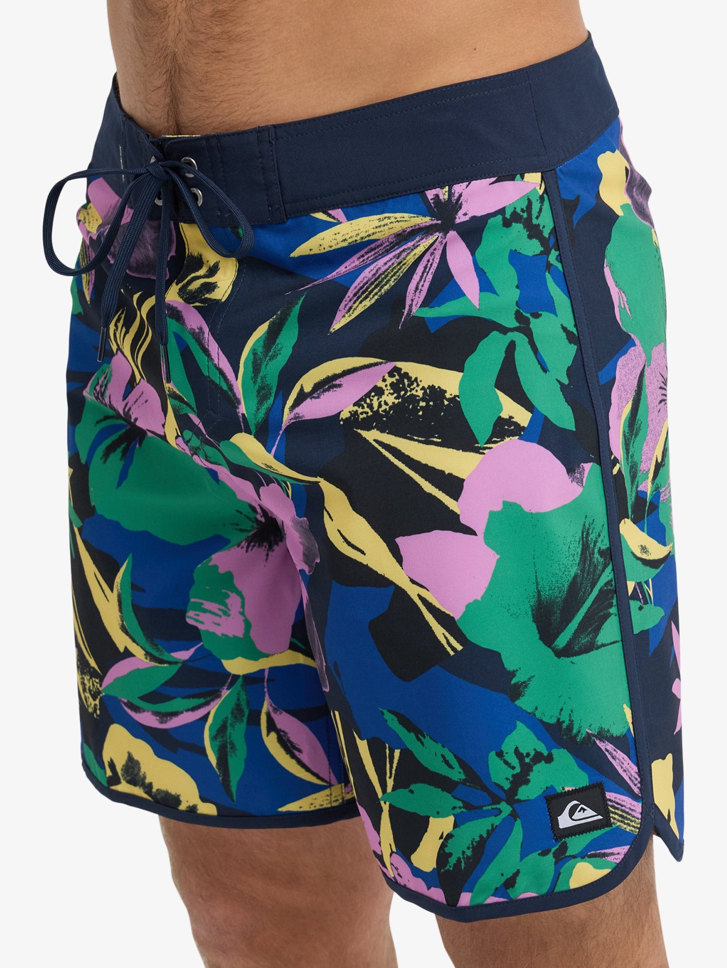 Mens Surfsilk Scallop 18" Boardshorts - Quiksilver Malaysia