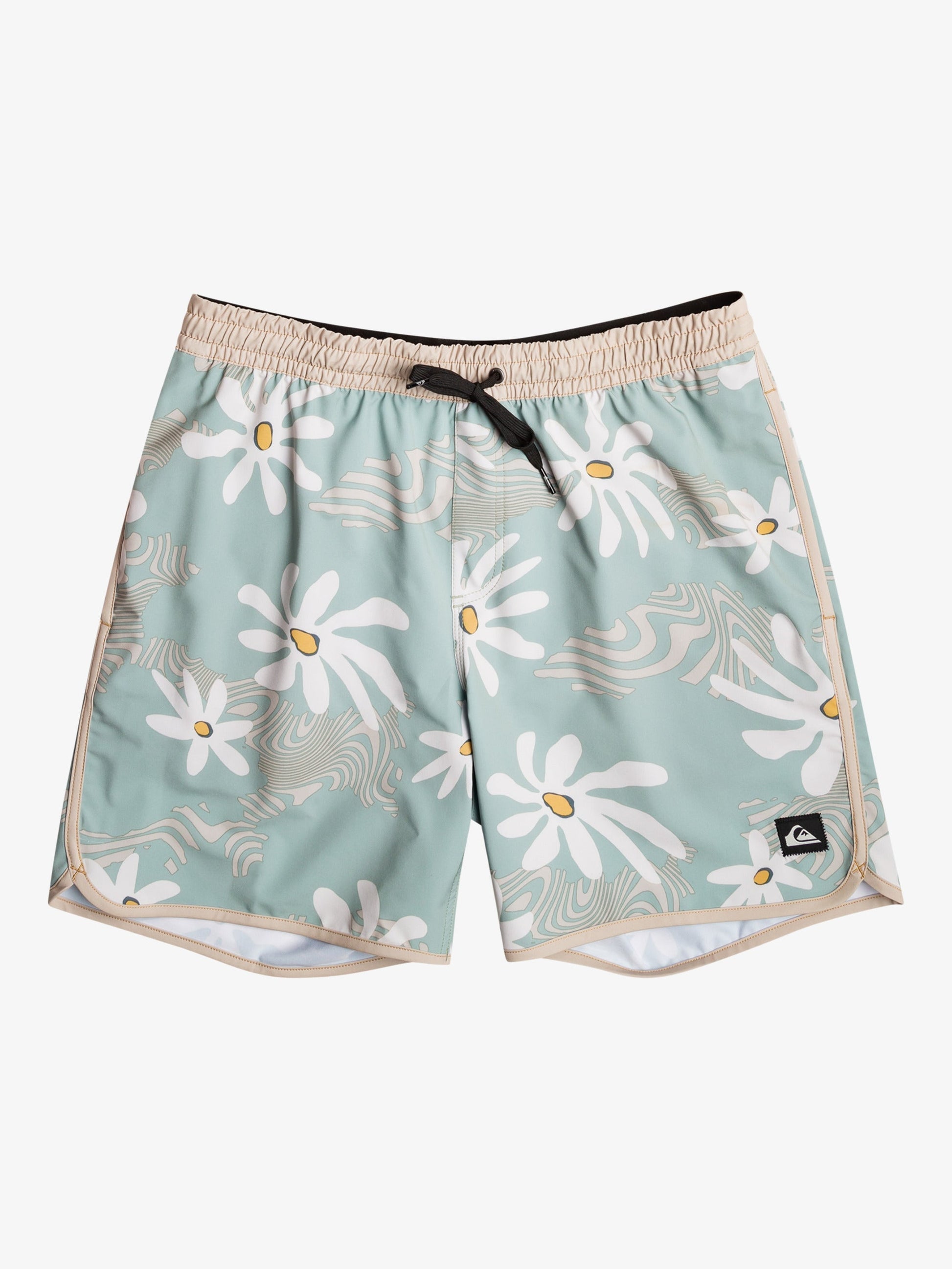 Mens Surfsilk Scallop Volley 17" Swim Shorts - Quiksilver Malaysia