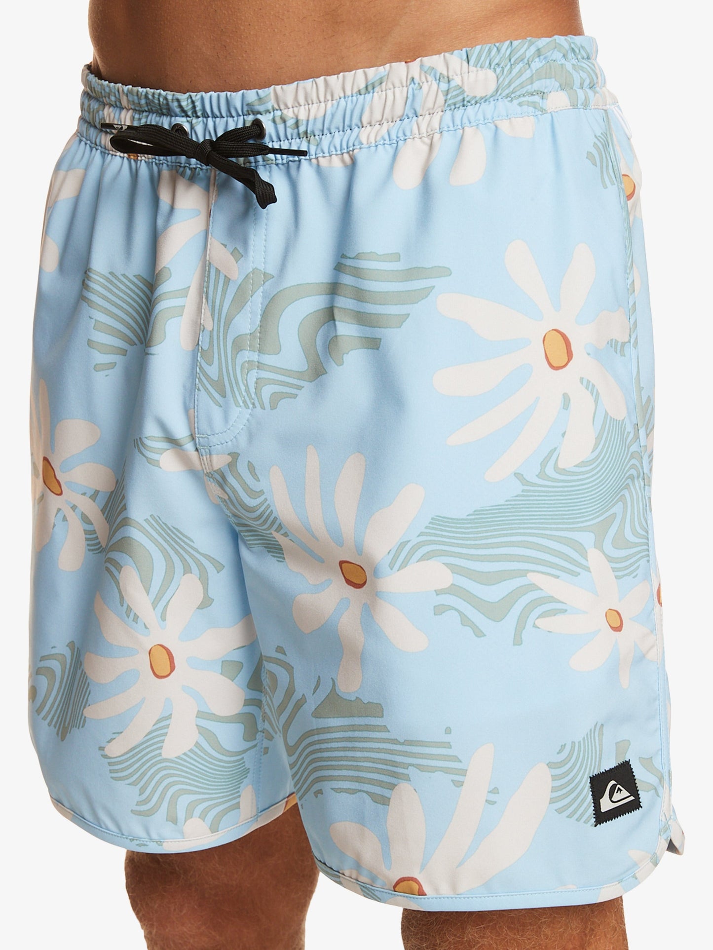 Mens Surfsilk Scallop Volley 17" Swim Shorts - Quiksilver Malaysia