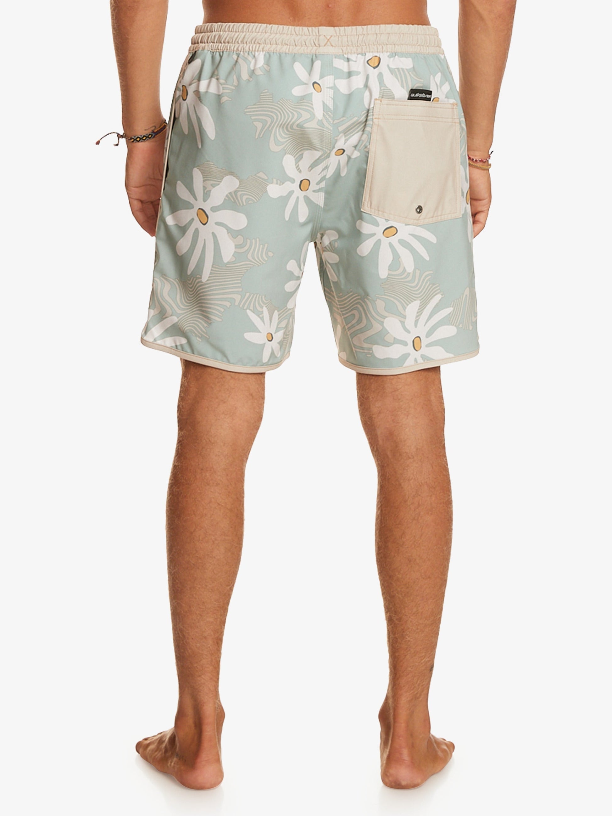 Mens Surfsilk Scallop Volley 17" Swim Shorts - Quiksilver Malaysia