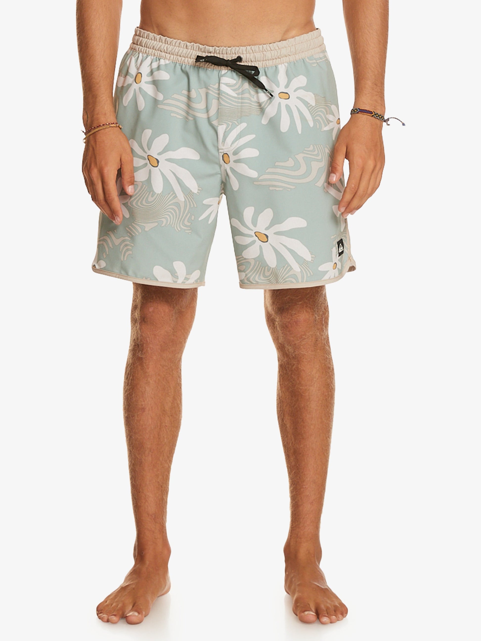 Mens Surfsilk Scallop Volley 17" Swim Shorts - Quiksilver Malaysia