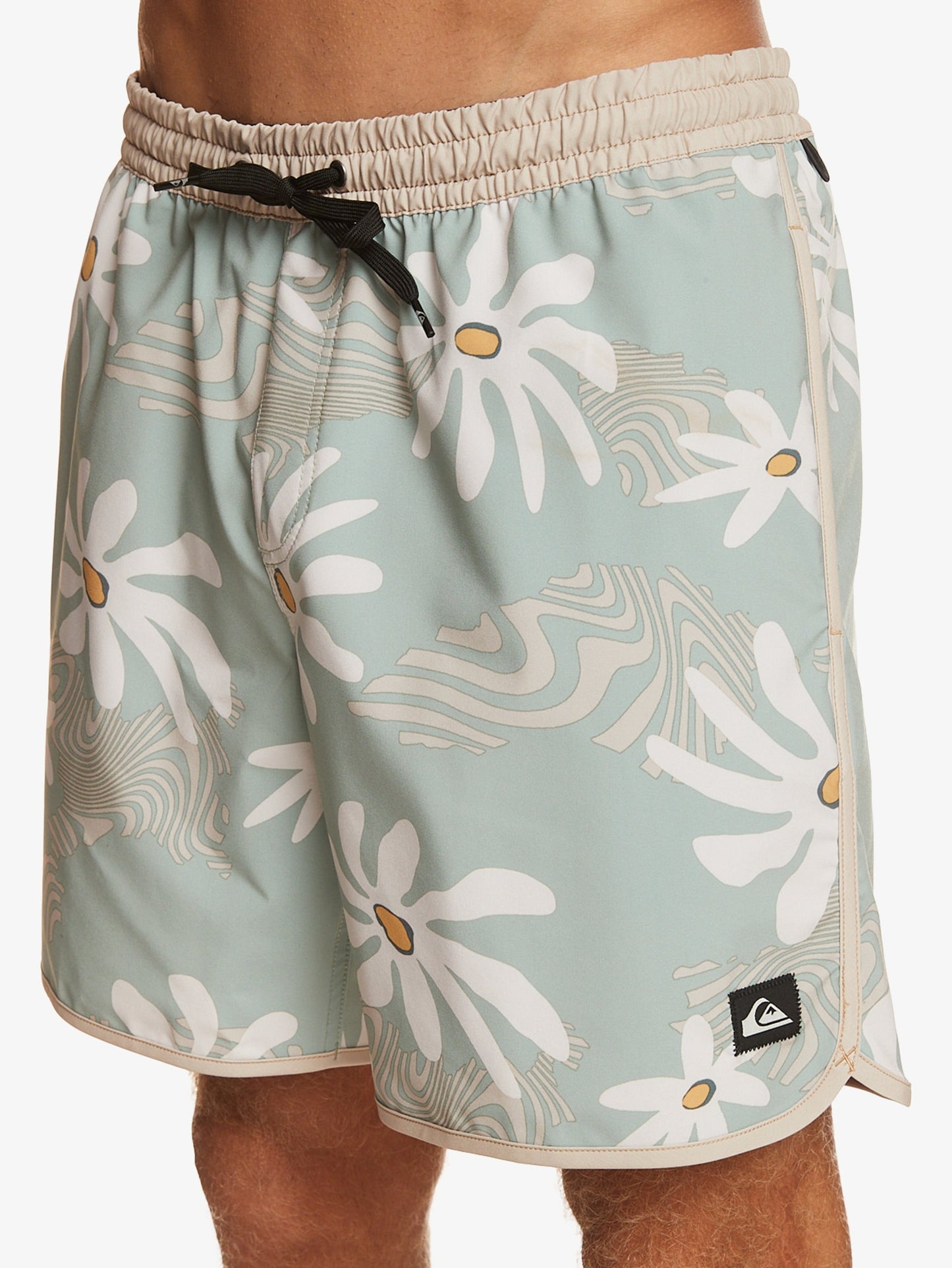 Mens Surfsilk Scallop Volley 17" Swim Shorts - Quiksilver Malaysia