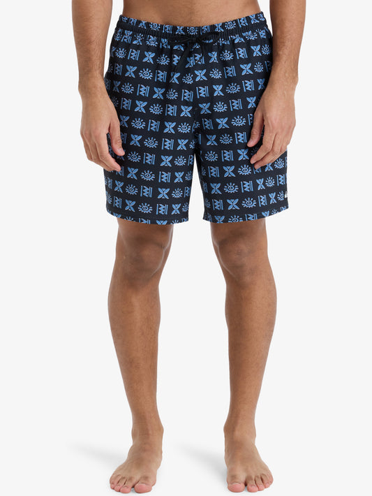 Mens Surfsilk Straight Volley 17" Swim Shorts