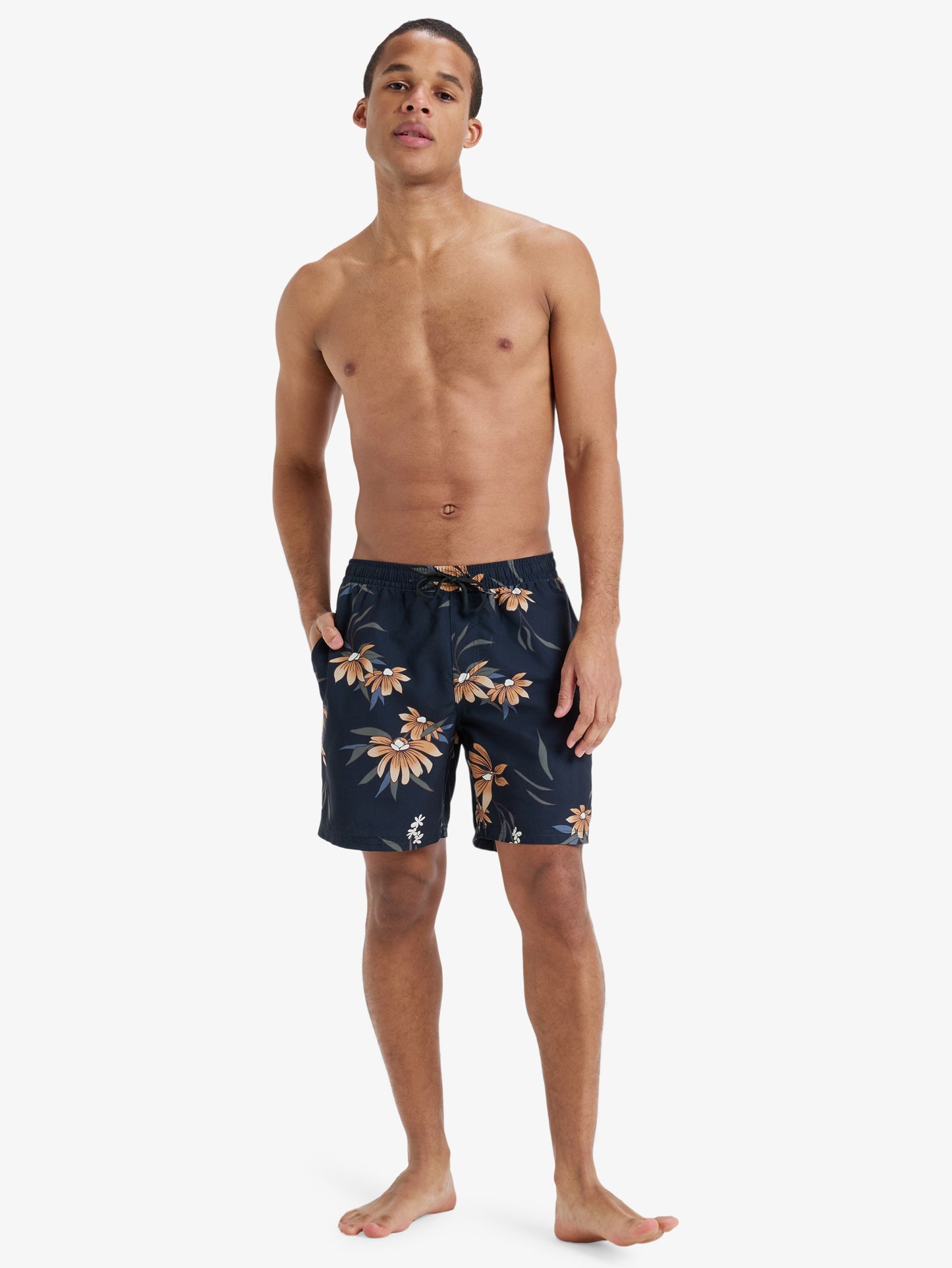 Mens Everyday Straight 17" Swim Shorts