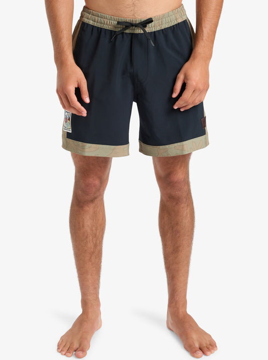 Mens Disconnect Volley 17" Swim Shorts