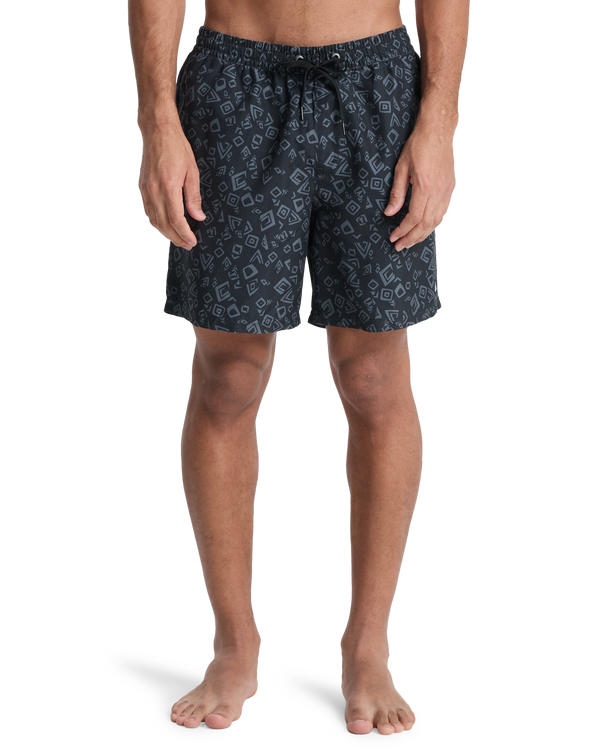 Mens Everyday Printed Volley 17" Swim Shorts - Quiksilver Malaysia