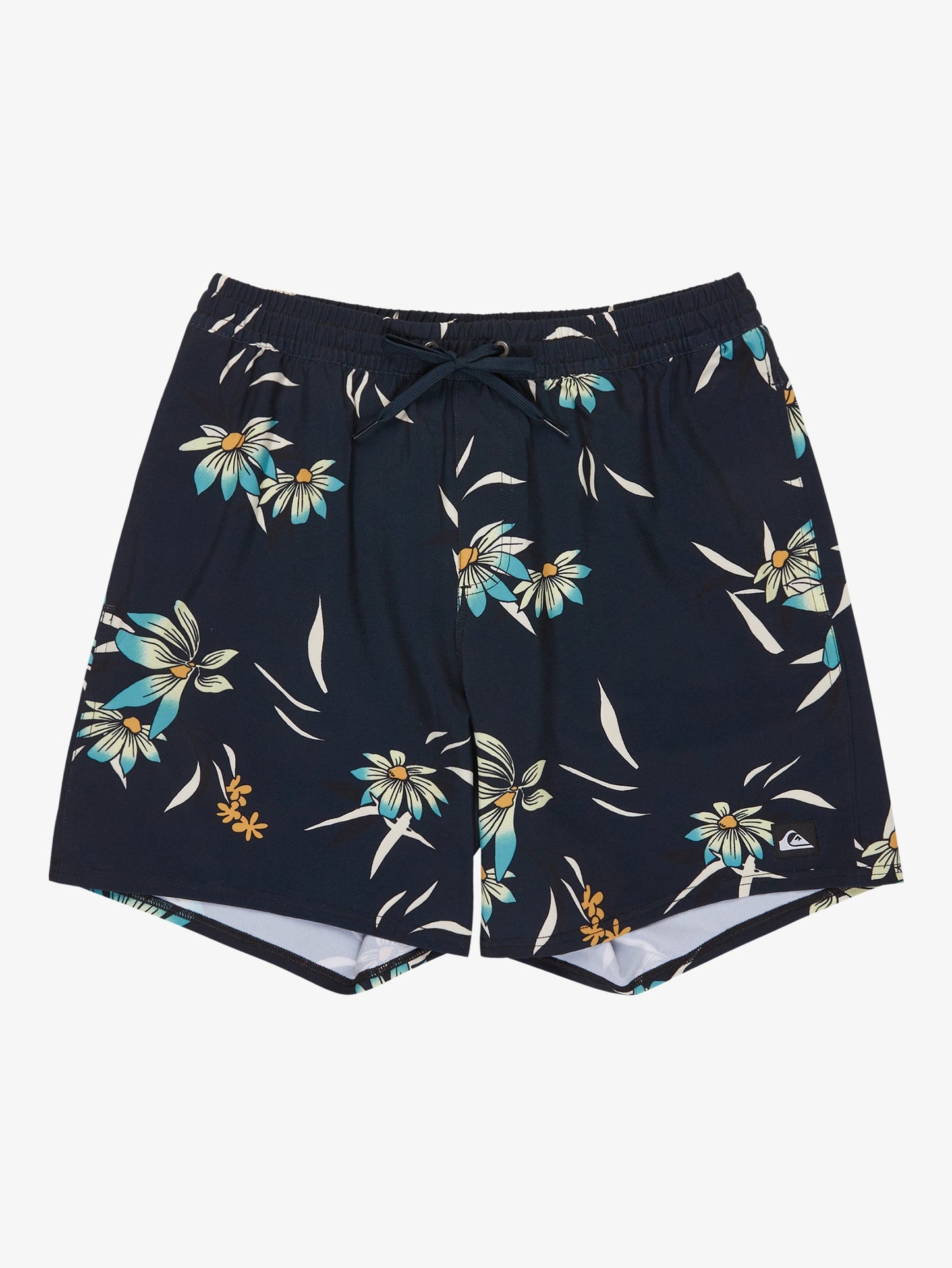 Mens Stretch Printed Volley 17" Swim Shorts