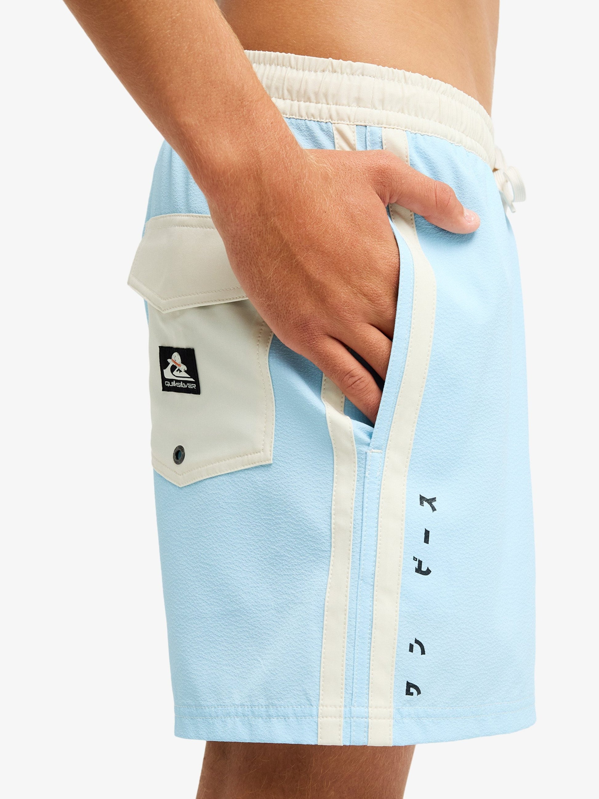 Mens One Piece Solid Volley 16" Swim Shorts - Quiksilver Malaysia