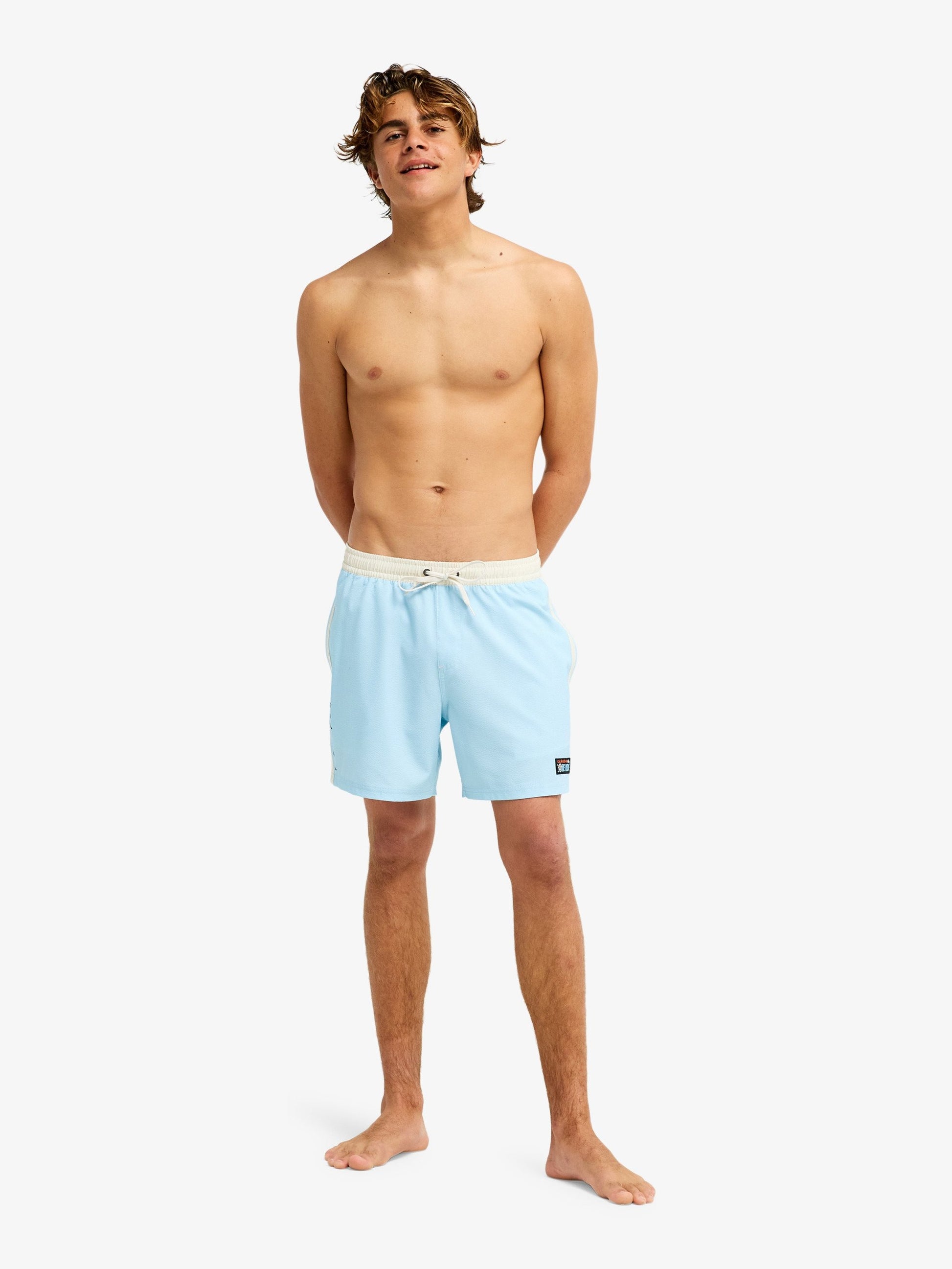 Mens One Piece Solid Volley 16" Swim Shorts - Quiksilver Malaysia
