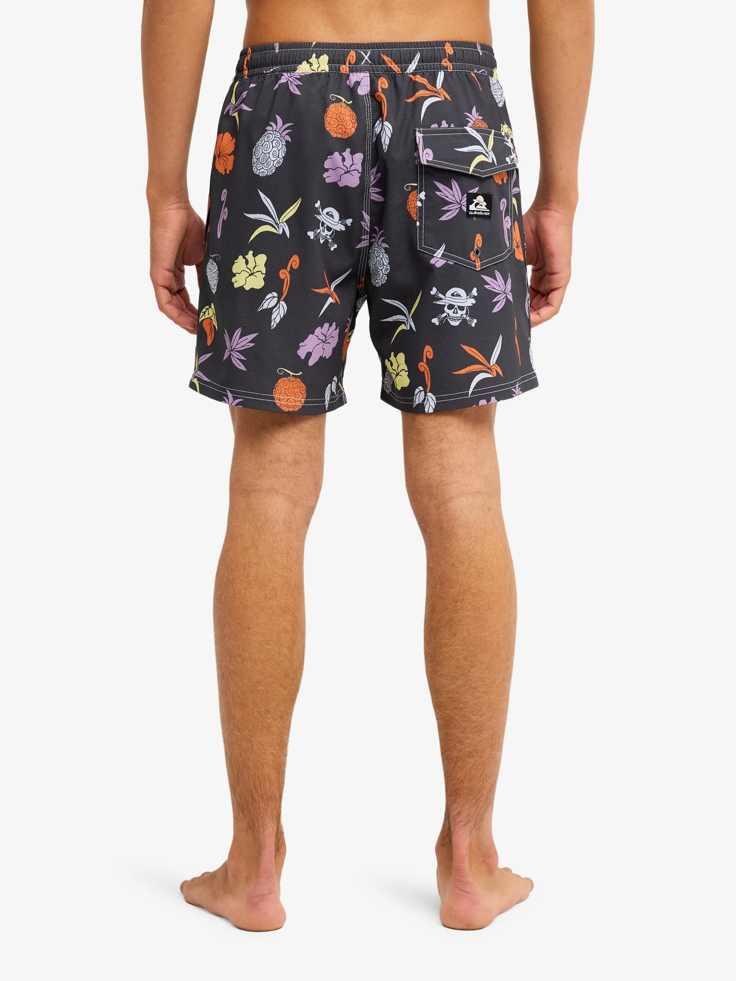 Mens One Piece Printed 16" Swim Shorts