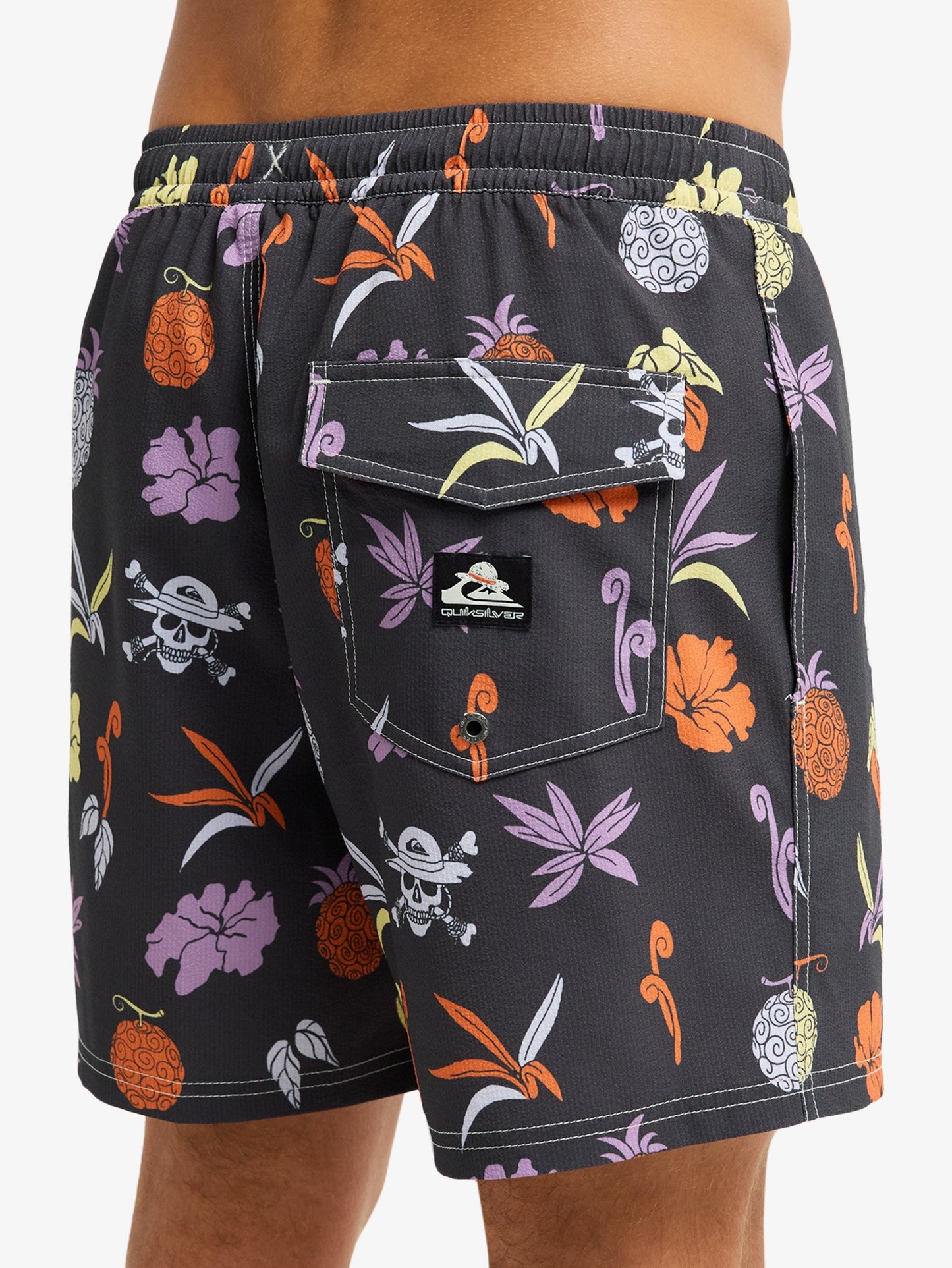 Mens One Piece Printed 16" Swim Shorts