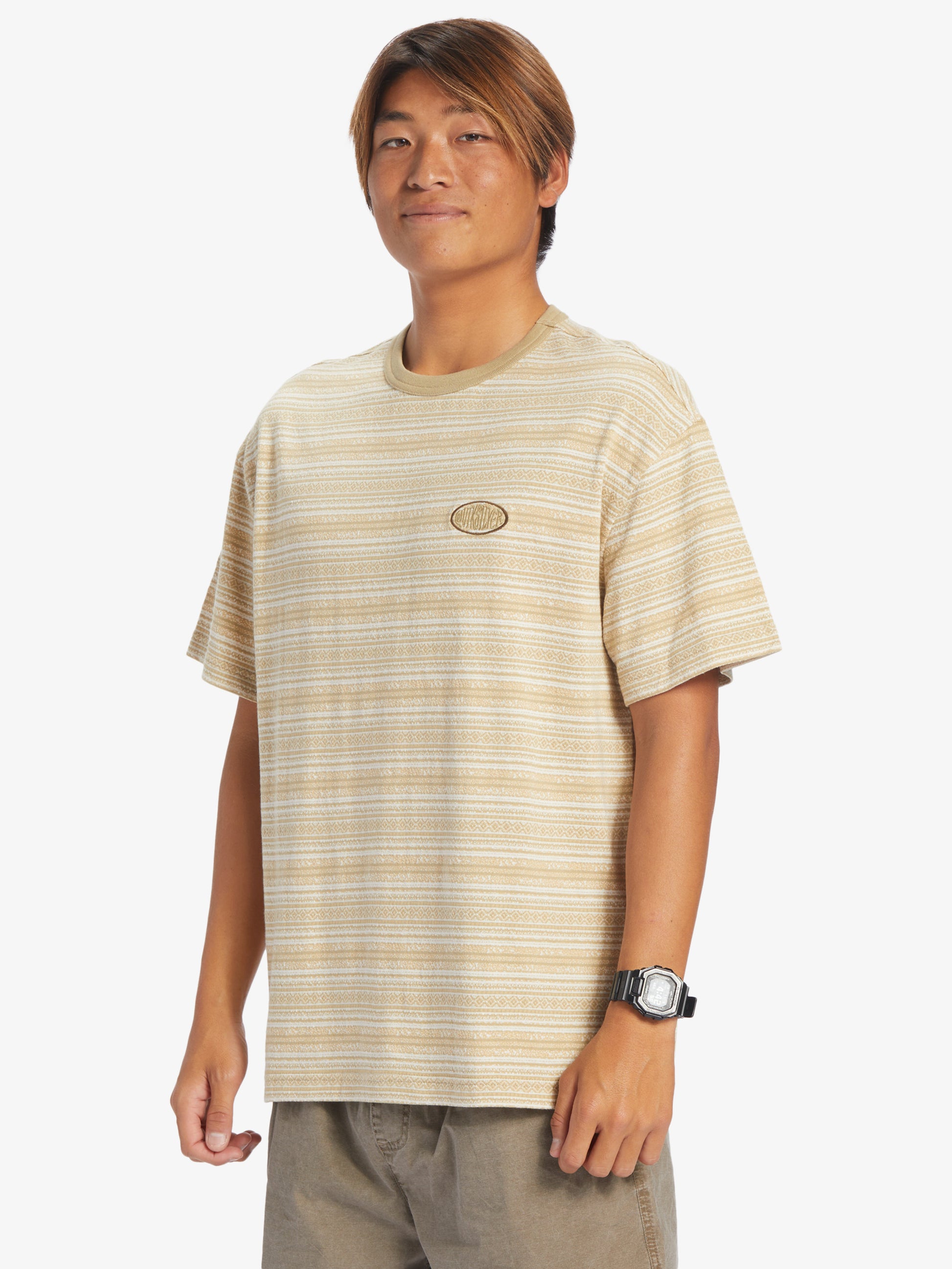 Quiksilver Chandler Jaquard Short Sleeve Tee - Quiksilver Malaysia