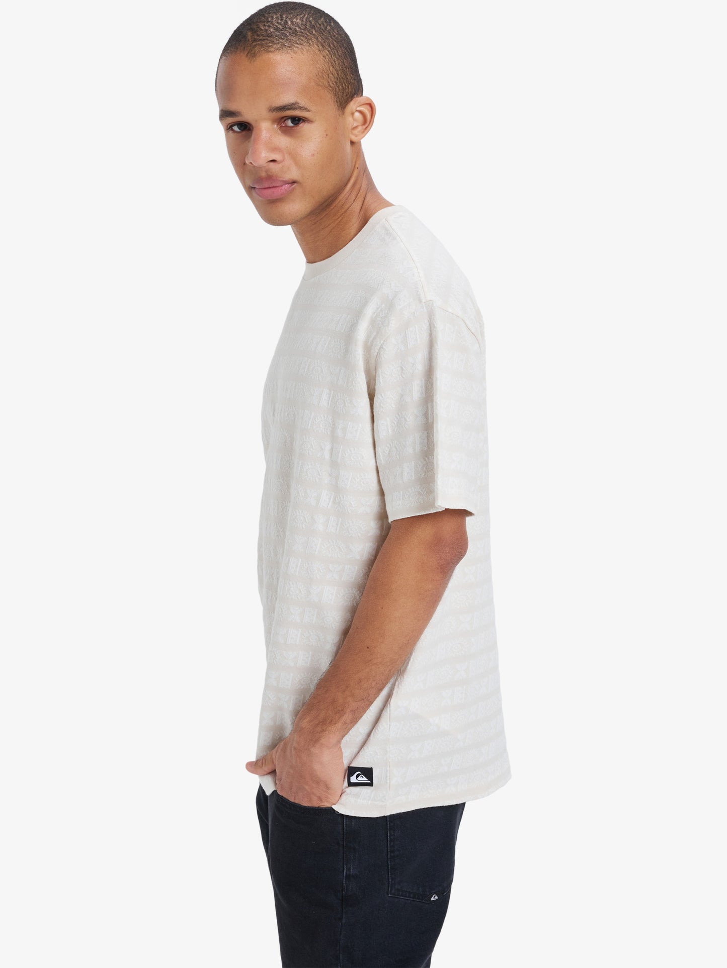 Mens Wind Jacquard T-Shirt