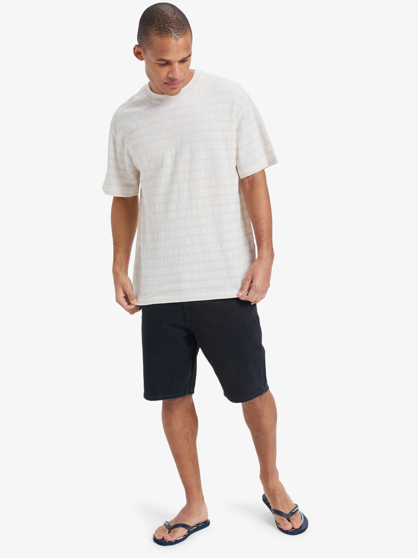 Mens Wind Jacquard T-Shirt