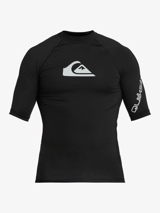 Mens All Time Short Sleeve UPF 50 Rash Vest - Quiksilver Malaysia