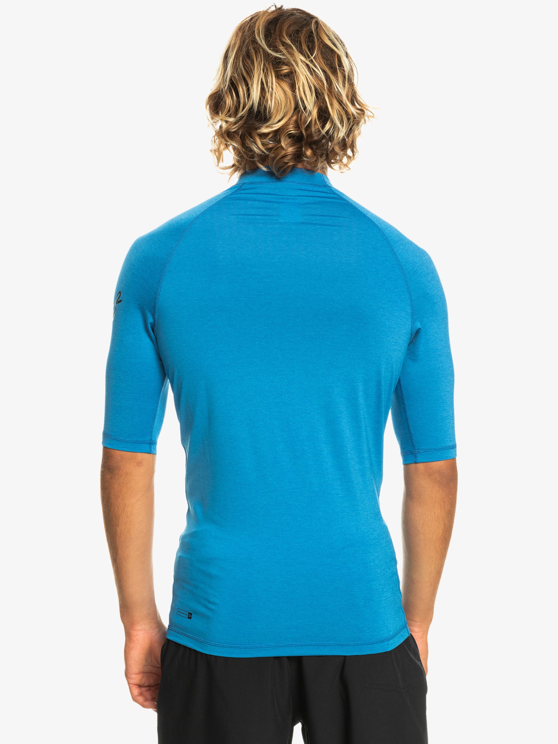 Mens All Time UPF 50 Short Sleeves Rash Vest - Quiksilver Malaysia