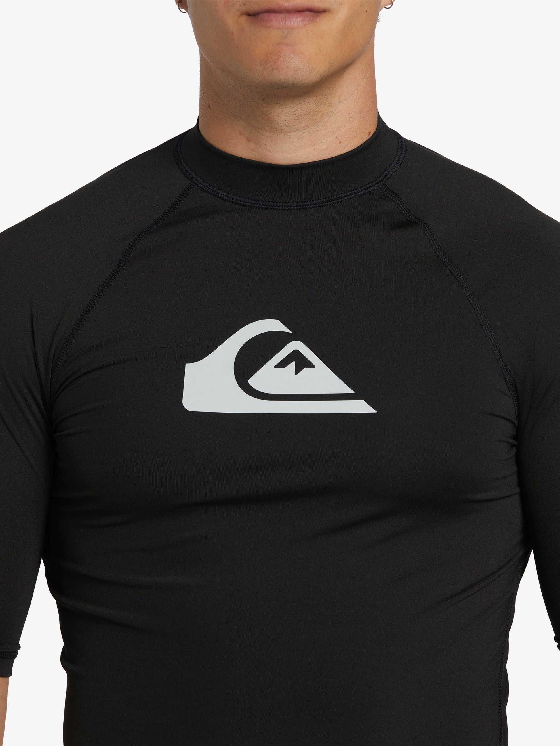 Mens All Time Short Sleeve UPF 50 Rash Vest - Quiksilver Malaysia