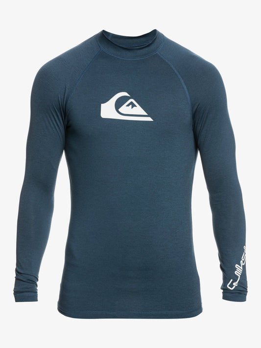 Mens All Time Long Sleeve UPF 50 Rash Vest - Quiksilver Malaysia