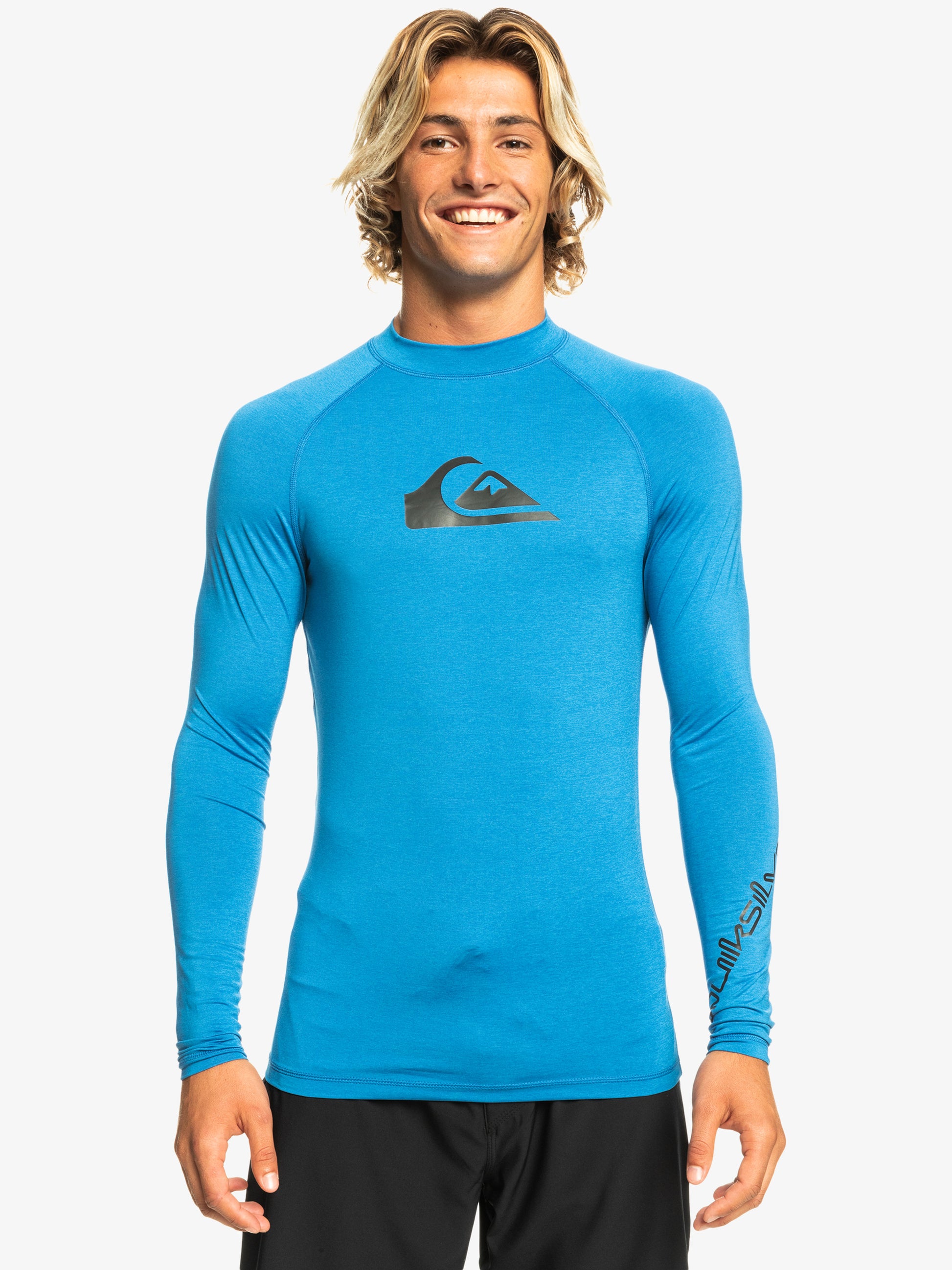 Men All Time UPF 50 Long Sleeves Rash Vest - Quiksilver Malaysia