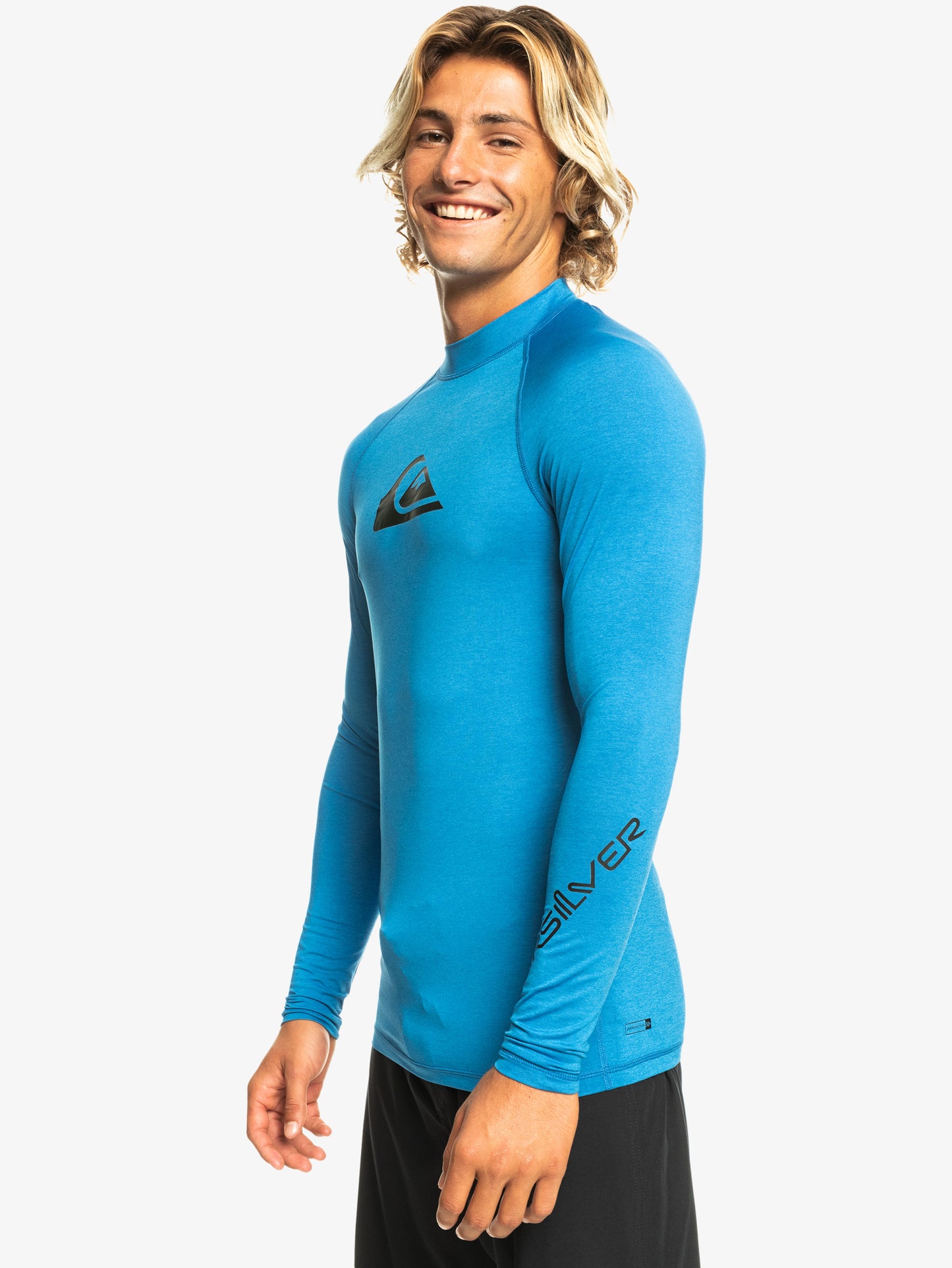 Men All Time UPF 50 Long Sleeves Rash Vest - Quiksilver Malaysia