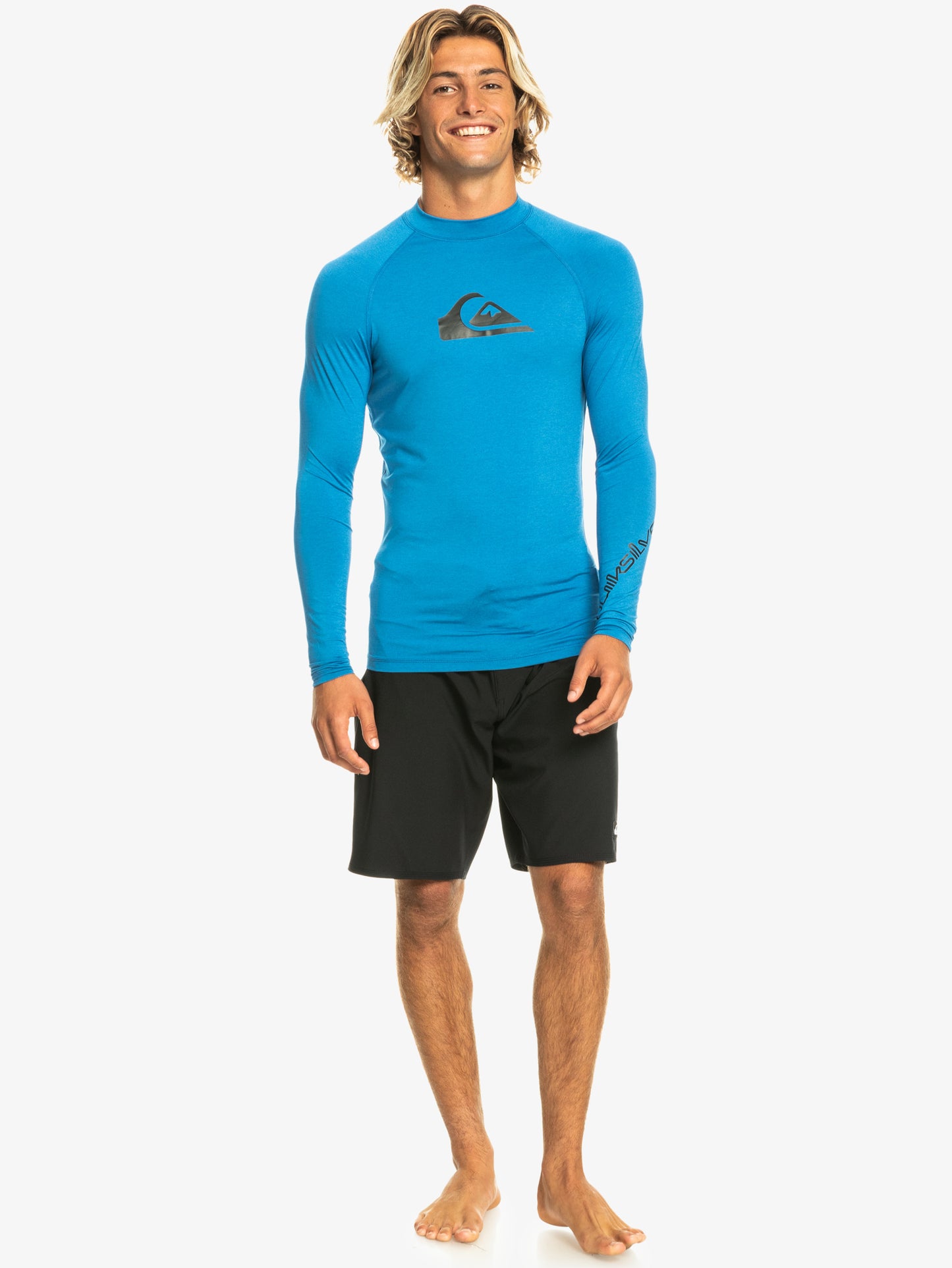 Men All Time UPF 50 Long Sleeves Rash Vest - Quiksilver Malaysia