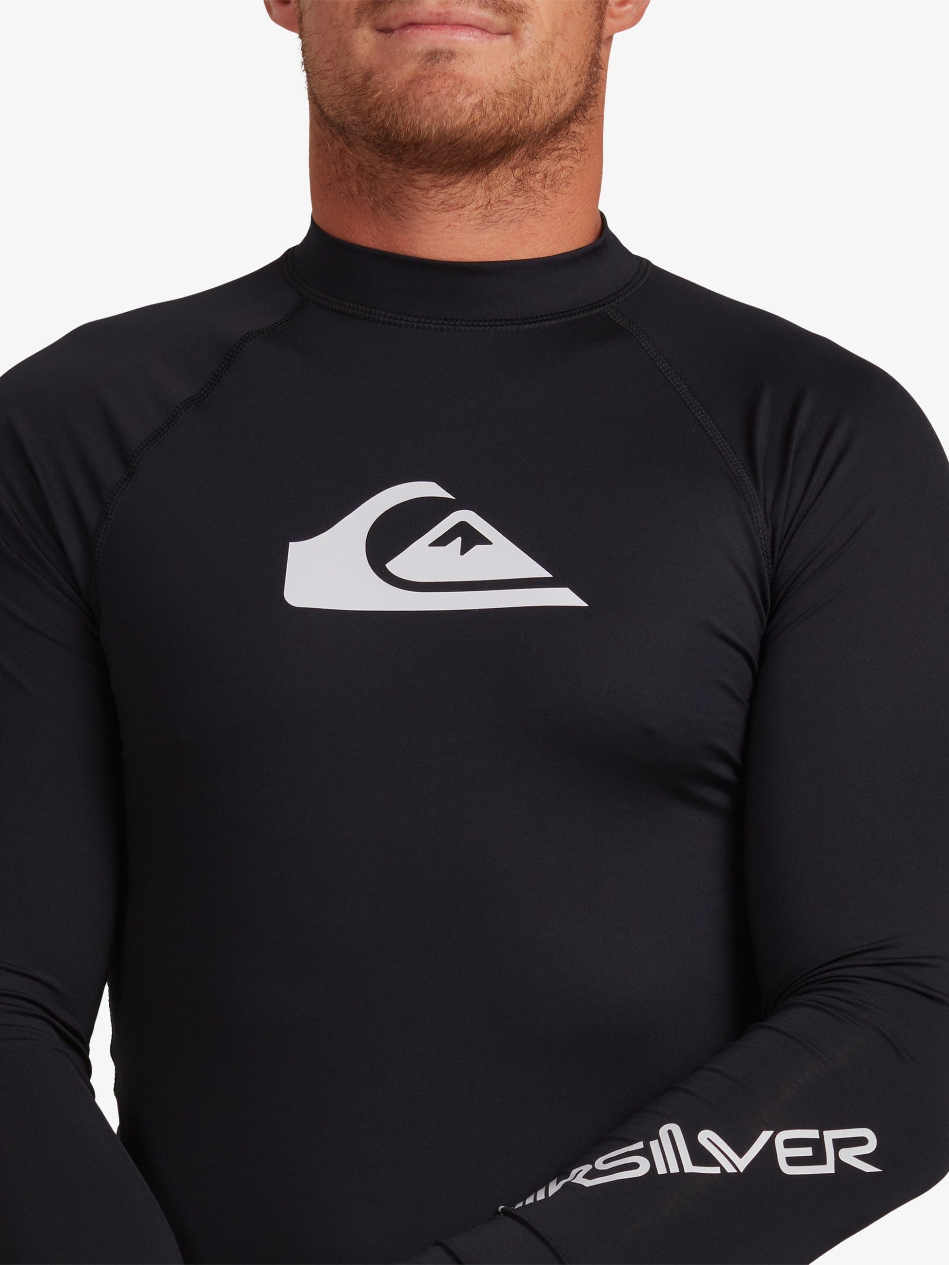 Mens All Time Long Sleeve UPF 50 Rash Vest - Quiksilver Malaysia