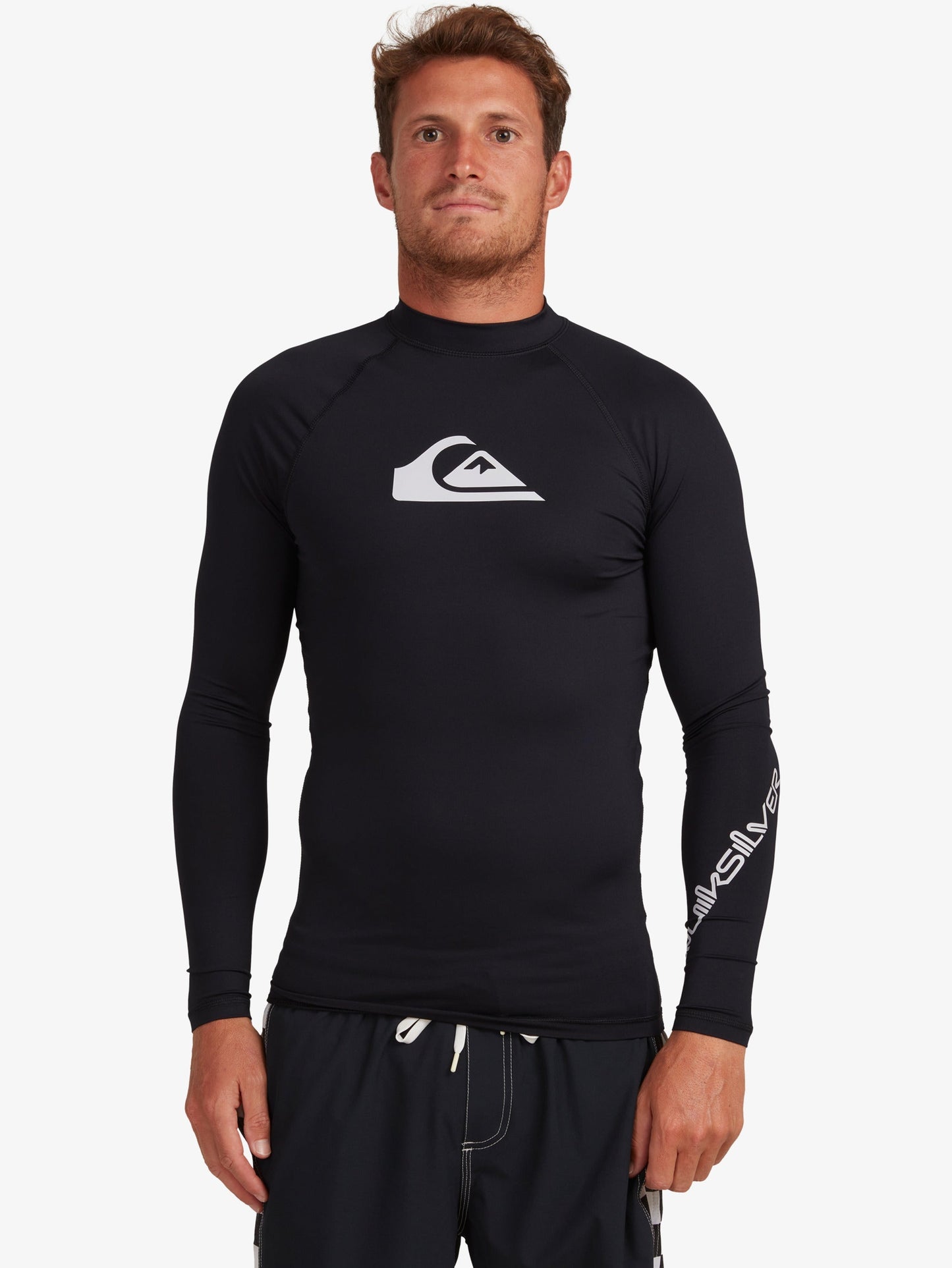 Mens All Time Long Sleeve UPF 50 Rash Vest - Quiksilver Malaysia