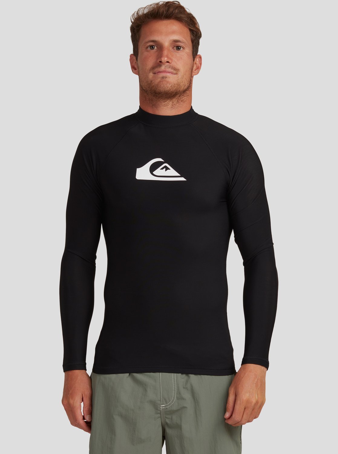 Mens Heater Long Sleeve UPF 50 Rashguard