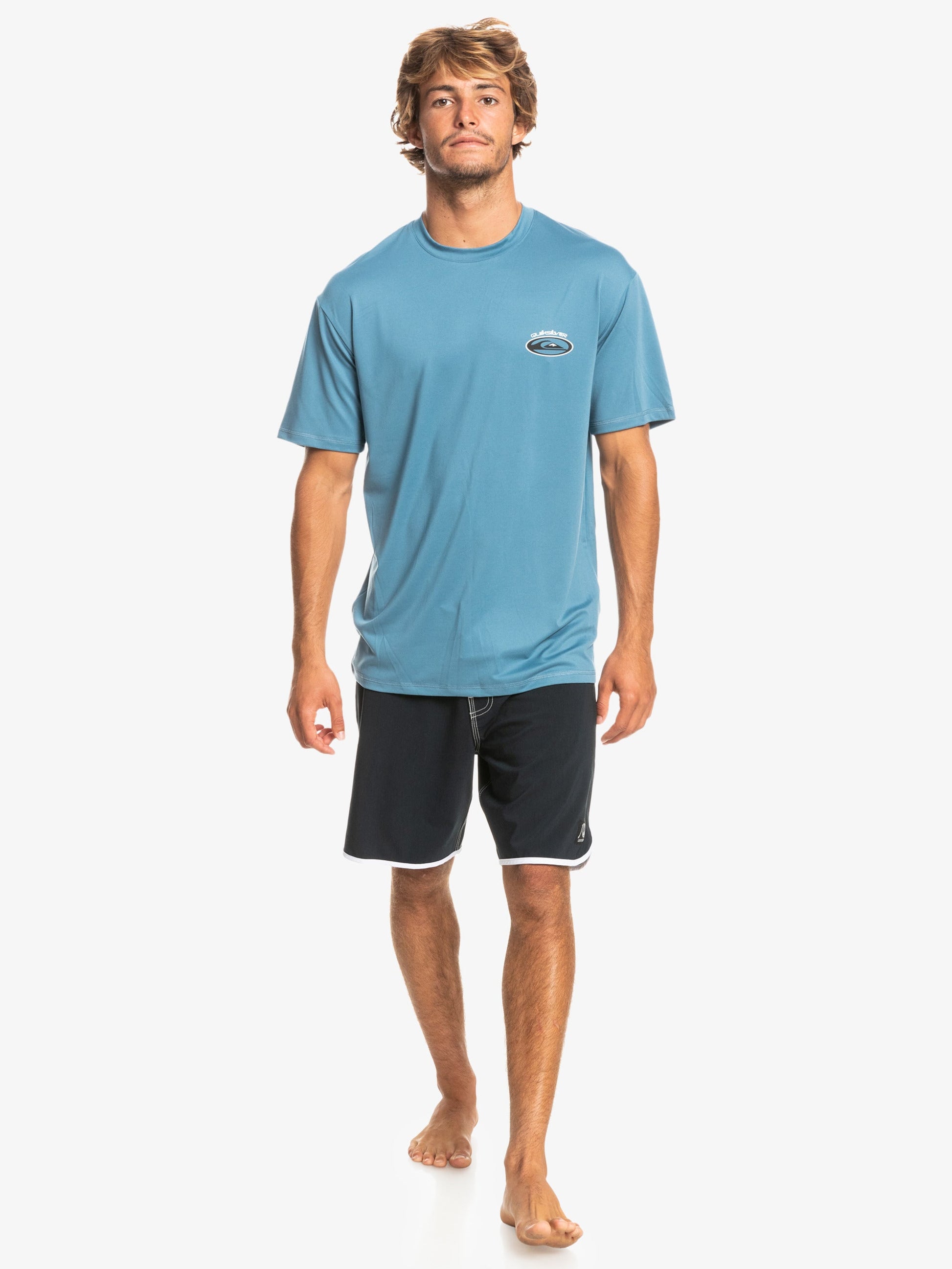 Mens Mix Short Sleeve Surf Tee - Quiksilver Malaysia