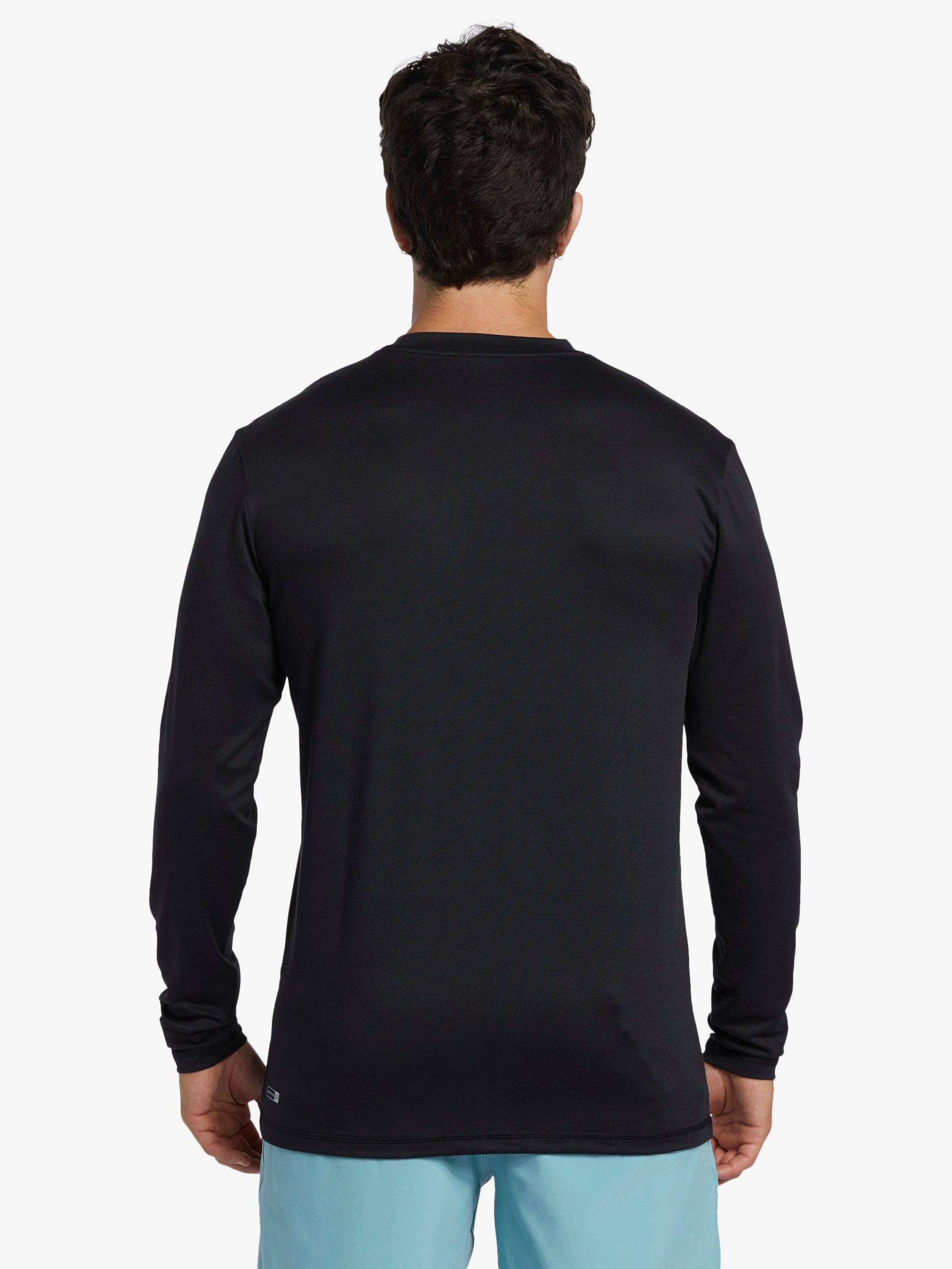 Mens Solid Streak Long Sleeve UPF 50 Surf T-Shirt - Quiksilver Malaysia