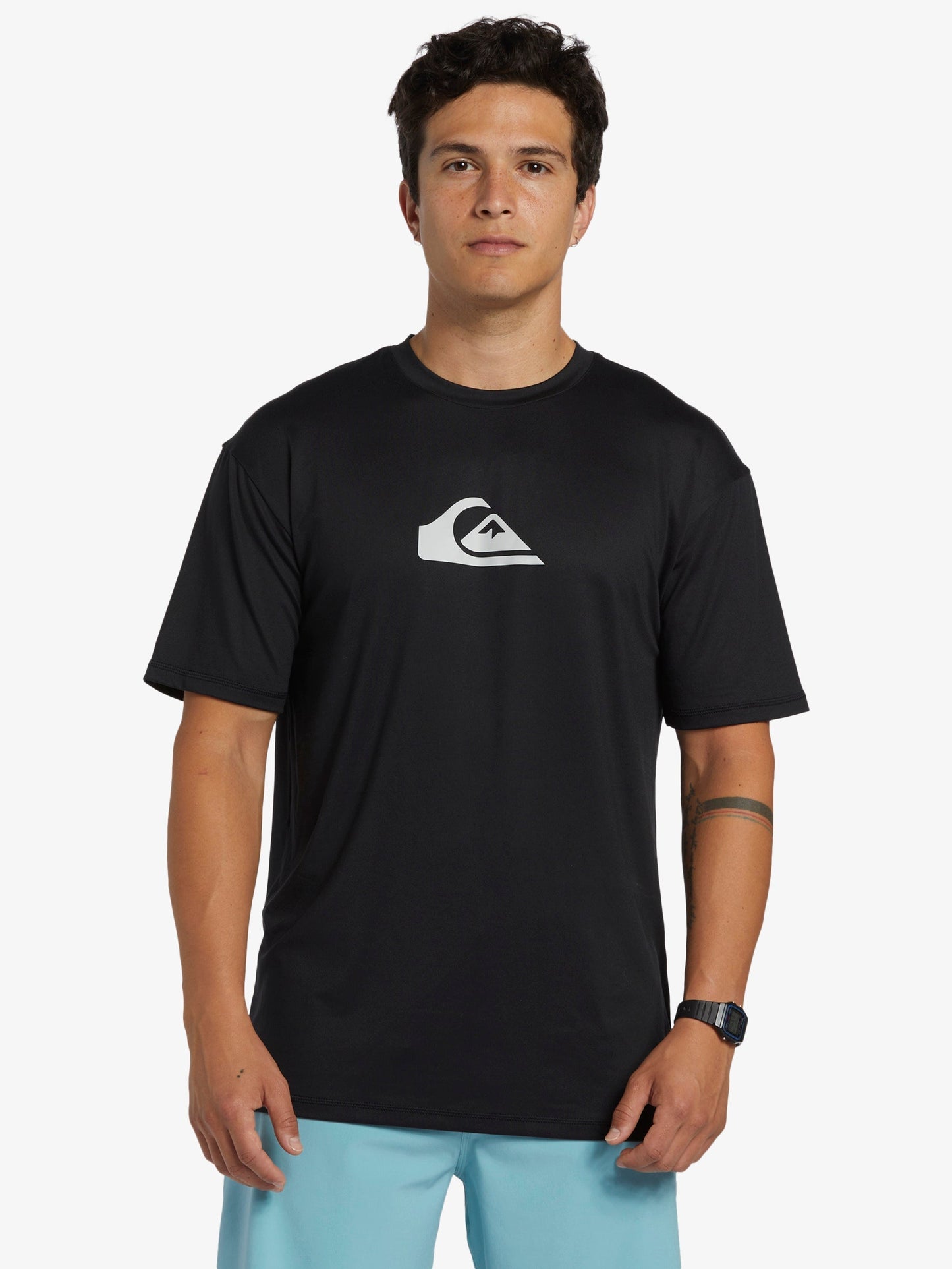 Mens Solid Streak Short Sleeve Surf T-Shirt - Quiksilver Malaysia