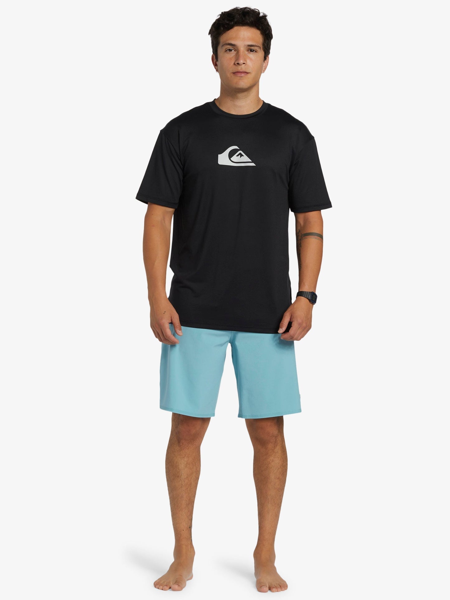 Mens Solid Streak Short Sleeve Surf T-Shirt - Quiksilver Malaysia