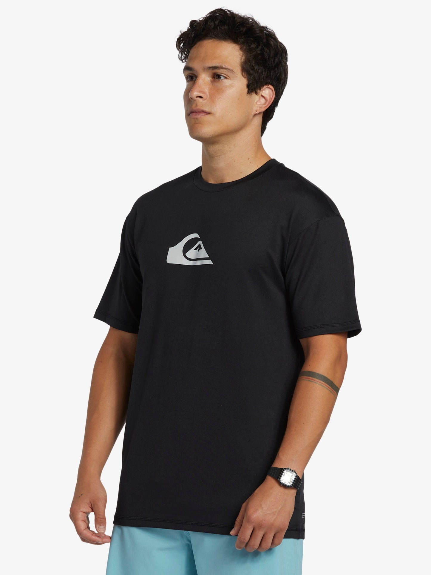 Mens Solid Streak Short Sleeve Surf T-Shirt - Quiksilver Malaysia