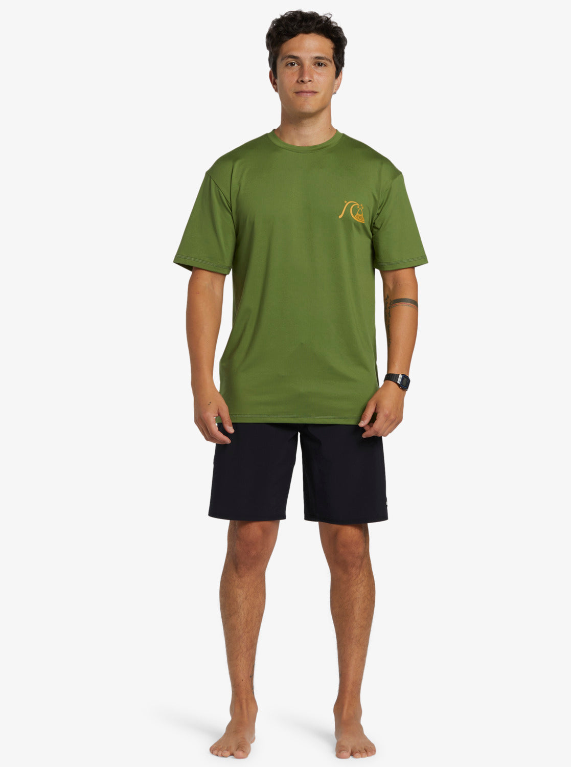 Mens Mix Session Short Sleeve Surf T-Shirt - Quiksilver Malaysia