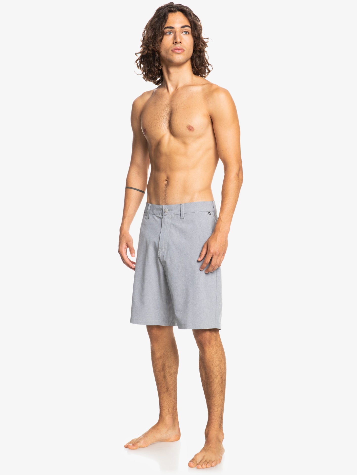 Mens Union Heather 20" Amphibian Boardshorts - Quiksilver Malaysia