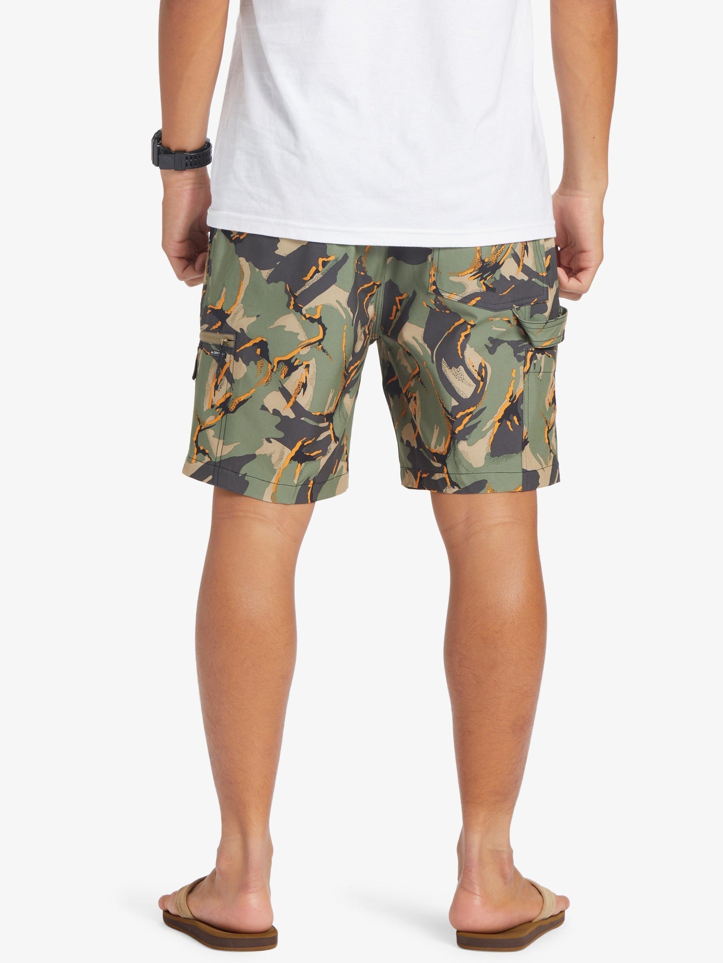 Mens Taxer Cargo 18" Amphibian Boardshorts - Quiksilver Malaysia