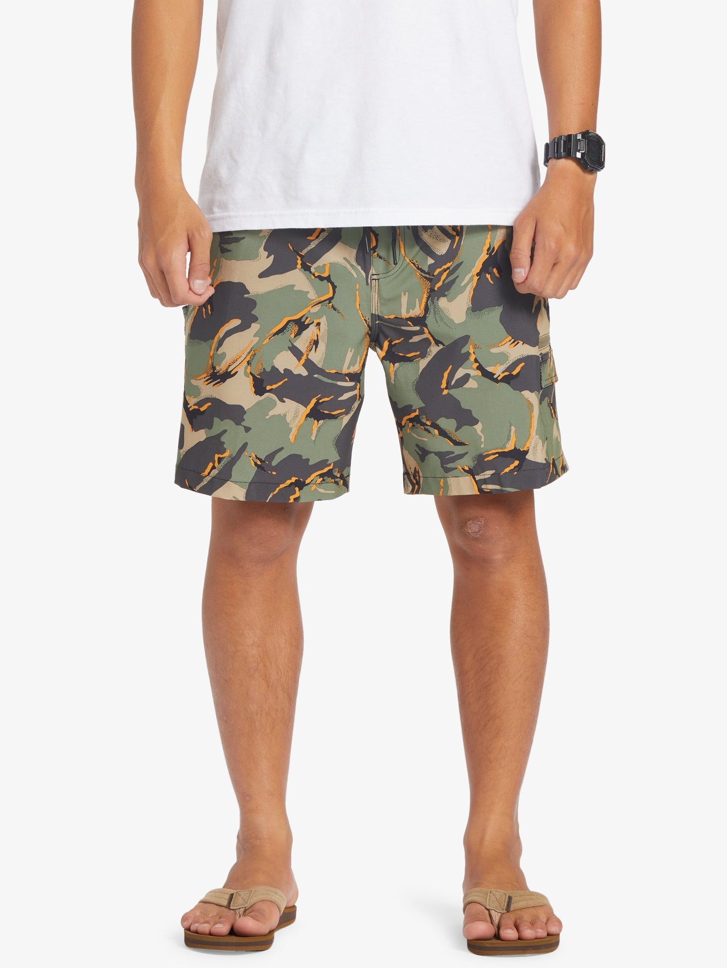 Mens Taxer Cargo 18" Amphibian Boardshorts - Quiksilver Malaysia