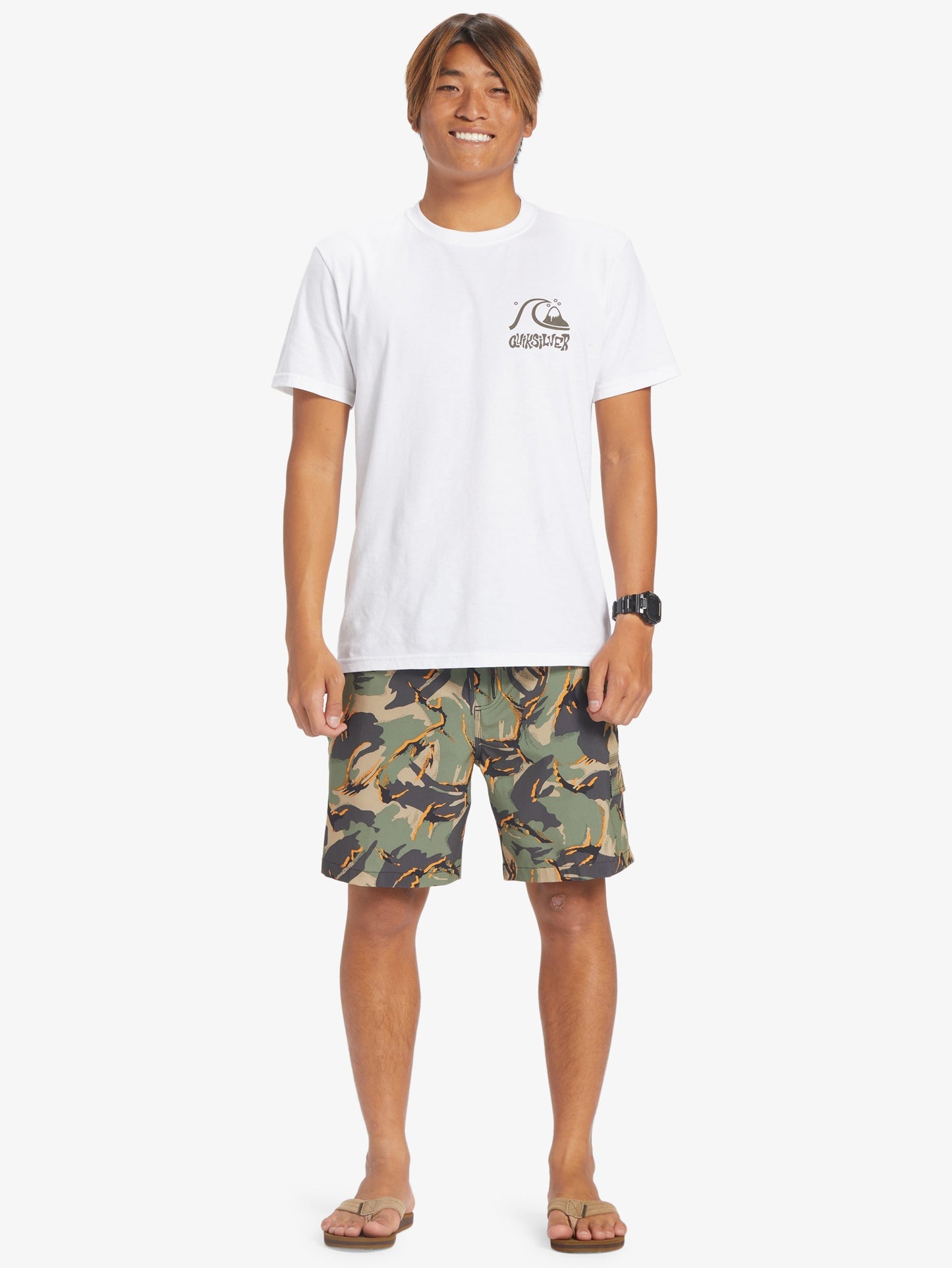 Mens Taxer Cargo 18" Amphibian Boardshorts - Quiksilver Malaysia