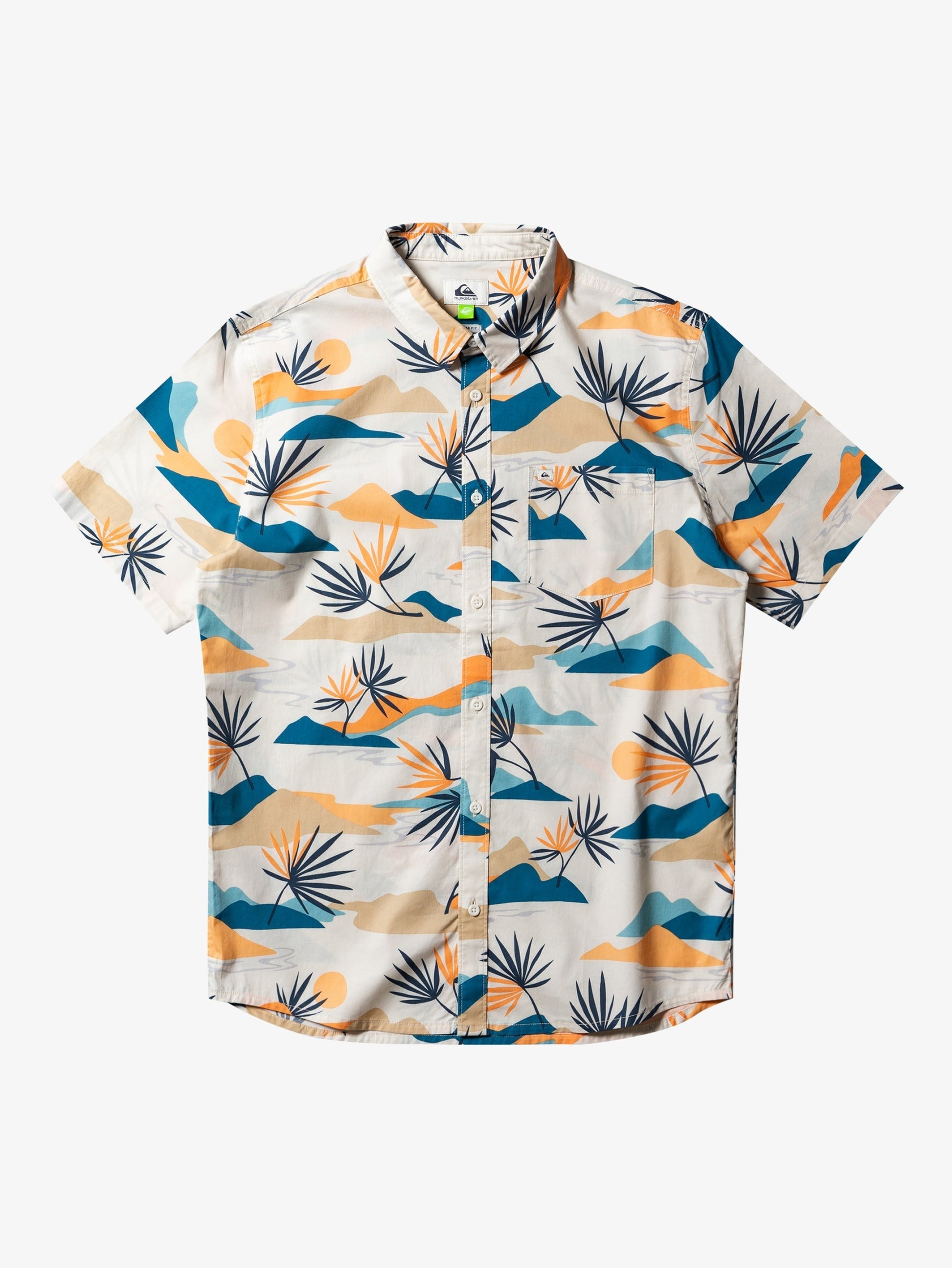 Mens Slow Dazed Short Sleeve Shirt - Quiksilver Malaysia