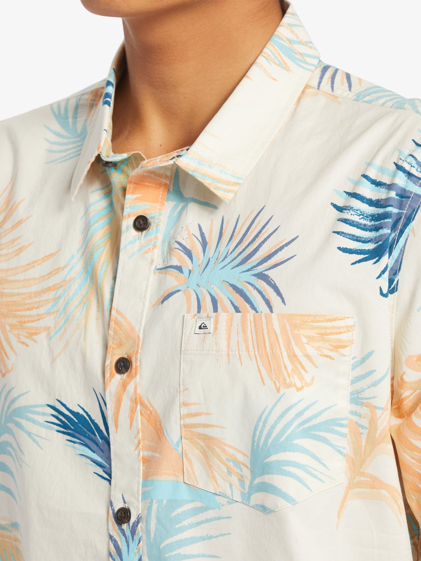 Mens Tropical Glitch Short Sleeve Shirt - Quiksilver Malaysia