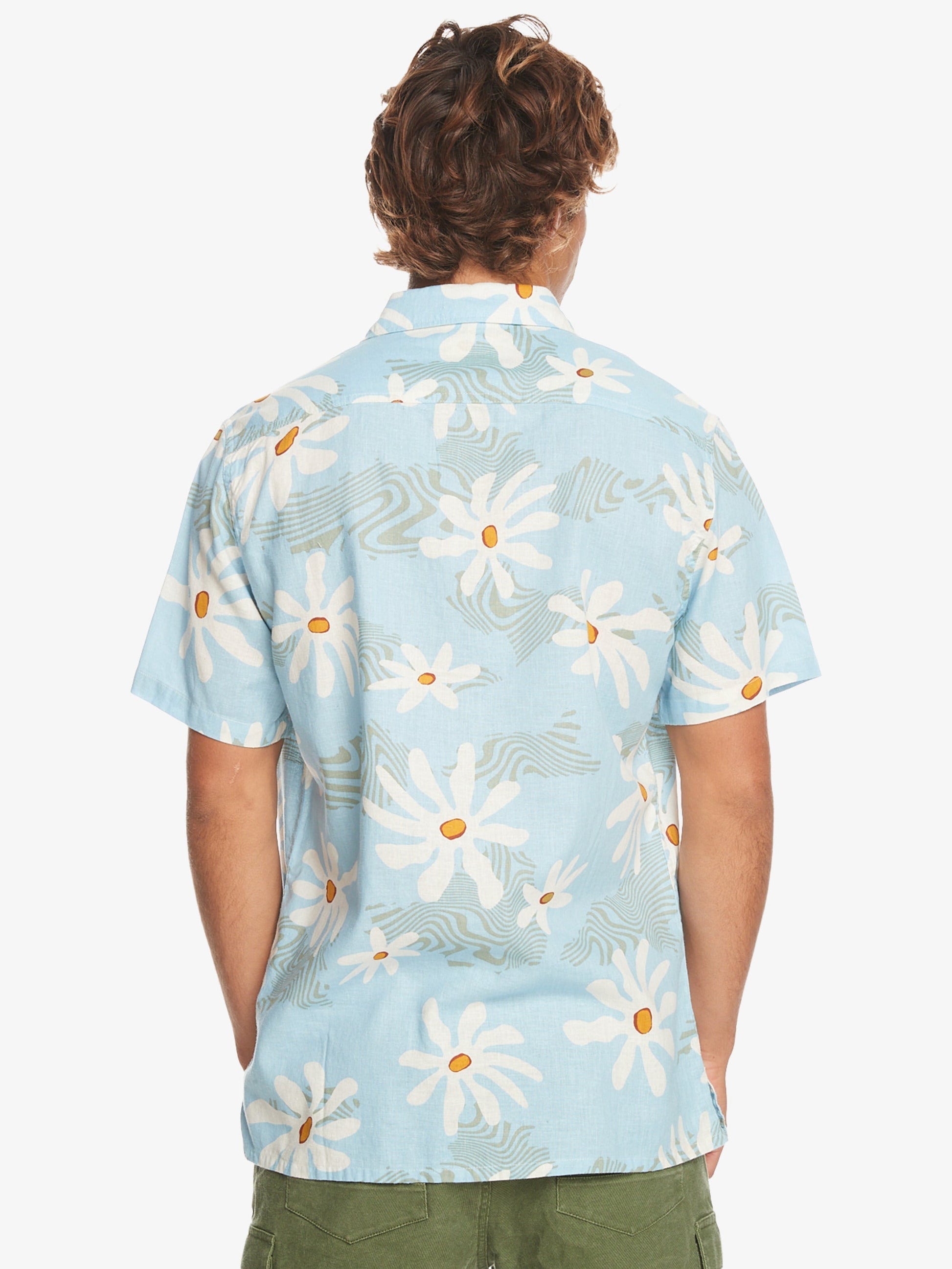 Mens Trippy Floral Short Sleeve Shirt - Quiksilver Malaysia