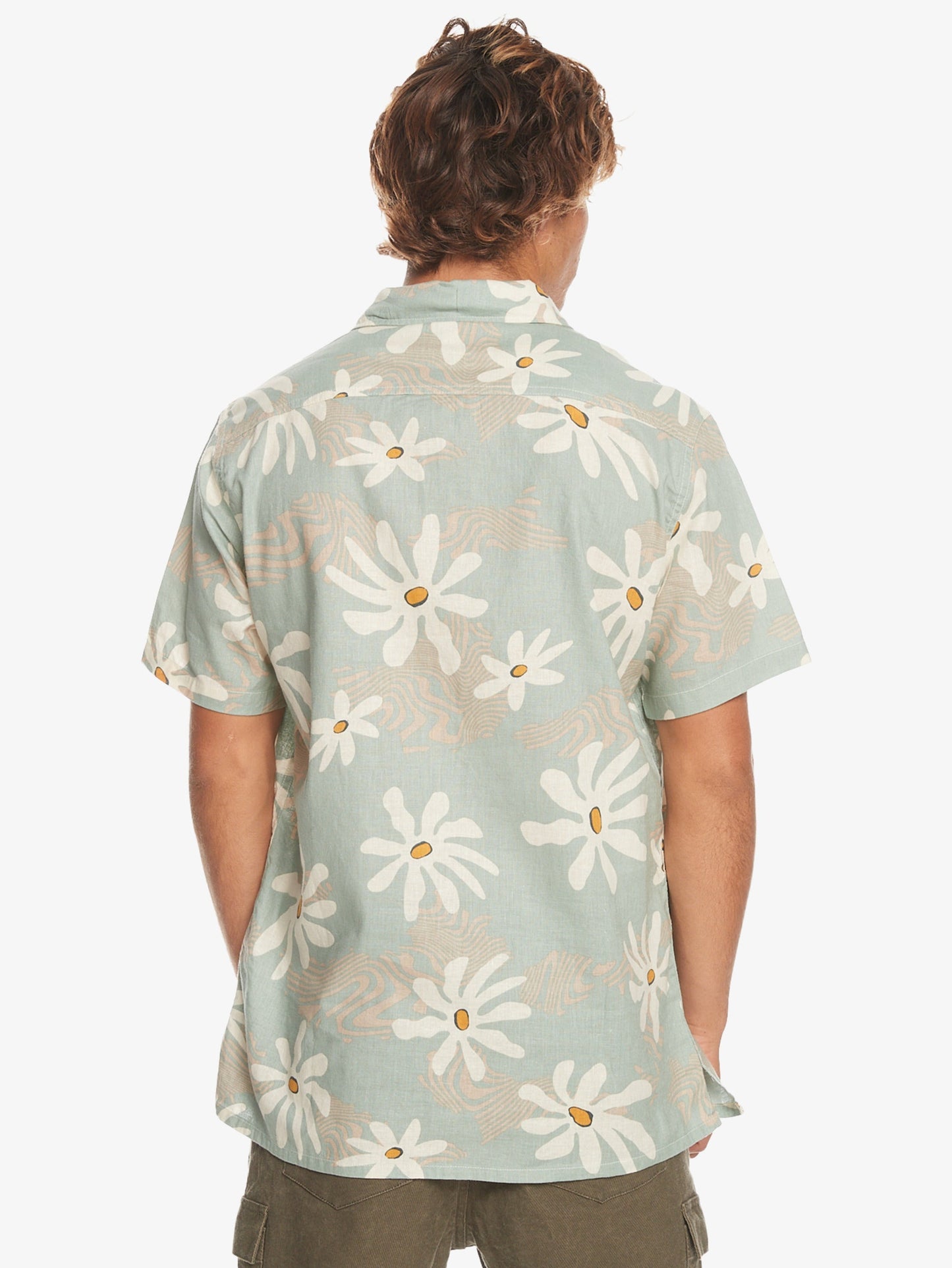 Mens Trippy Floral Short Sleeve Shirt - Quiksilver Malaysia