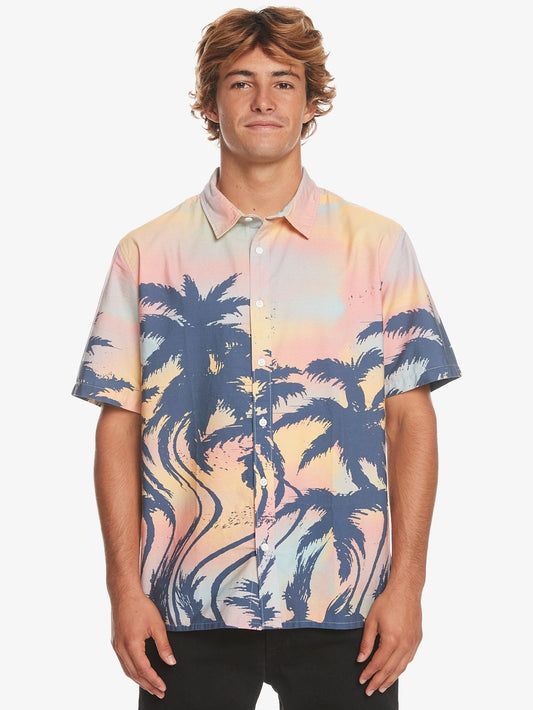 Mens Sluggan Short Sleeve Shirt - Quiksilver Malaysia