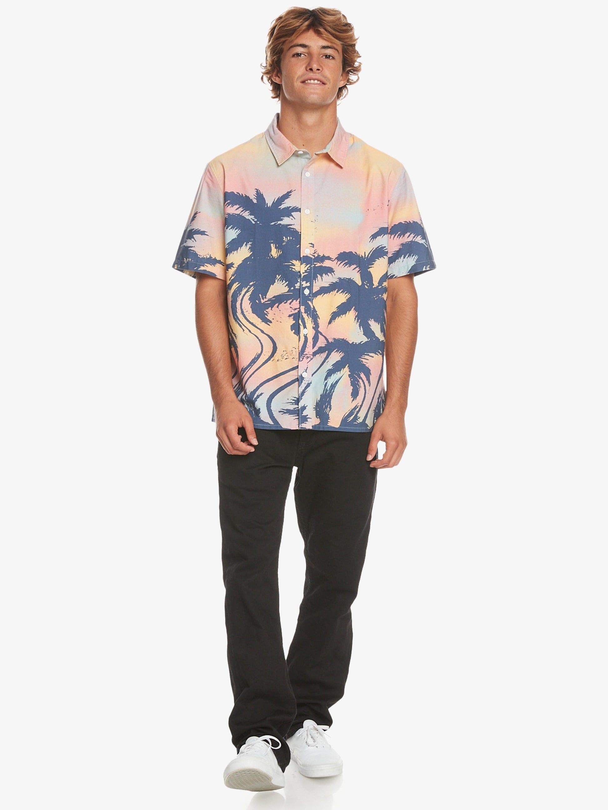 Mens Sluggan Short Sleeve Shirt - Quiksilver Malaysia