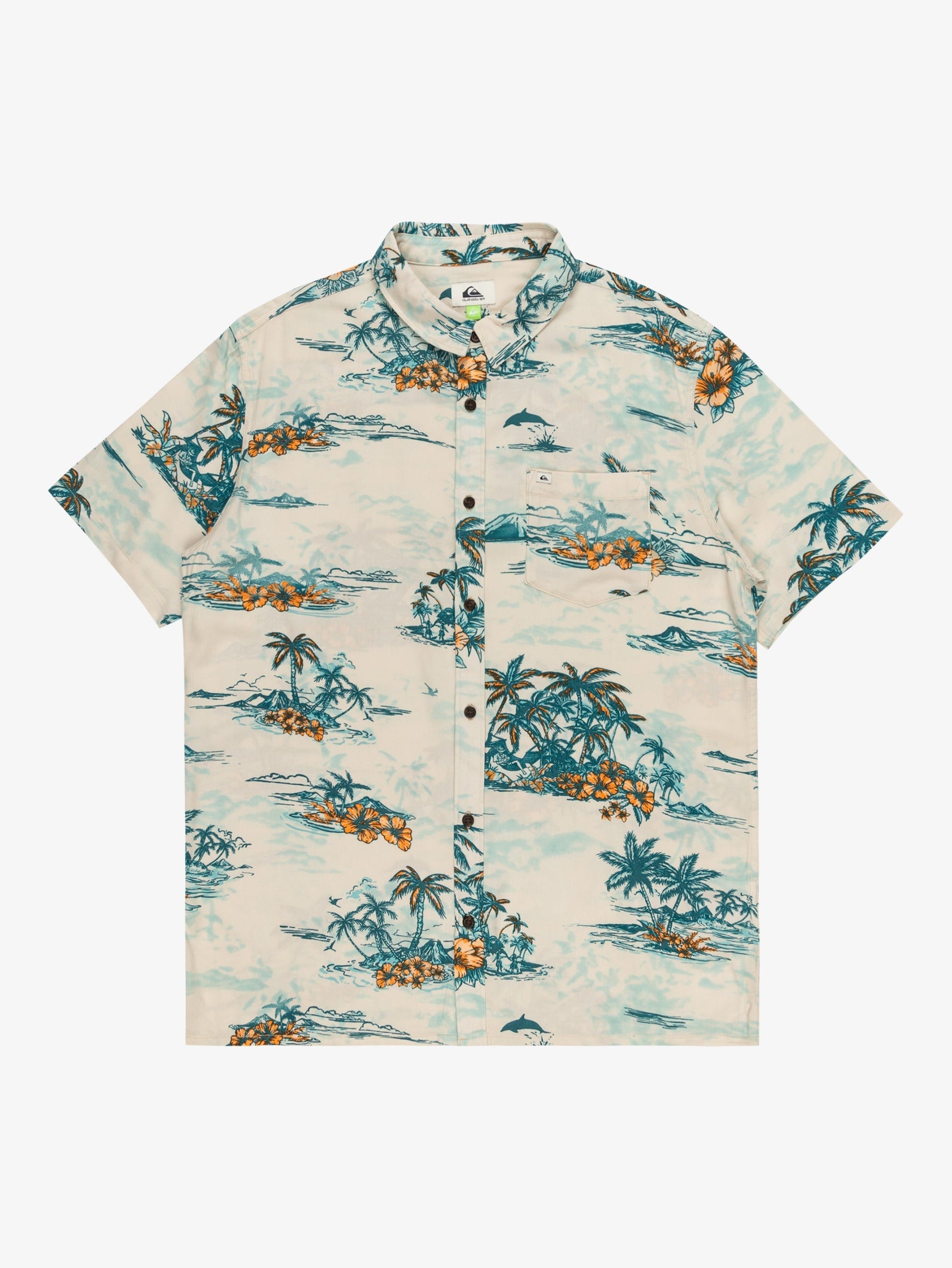 Mens Longmanhill Short Sleeve Shirt - Quiksilver Malaysia