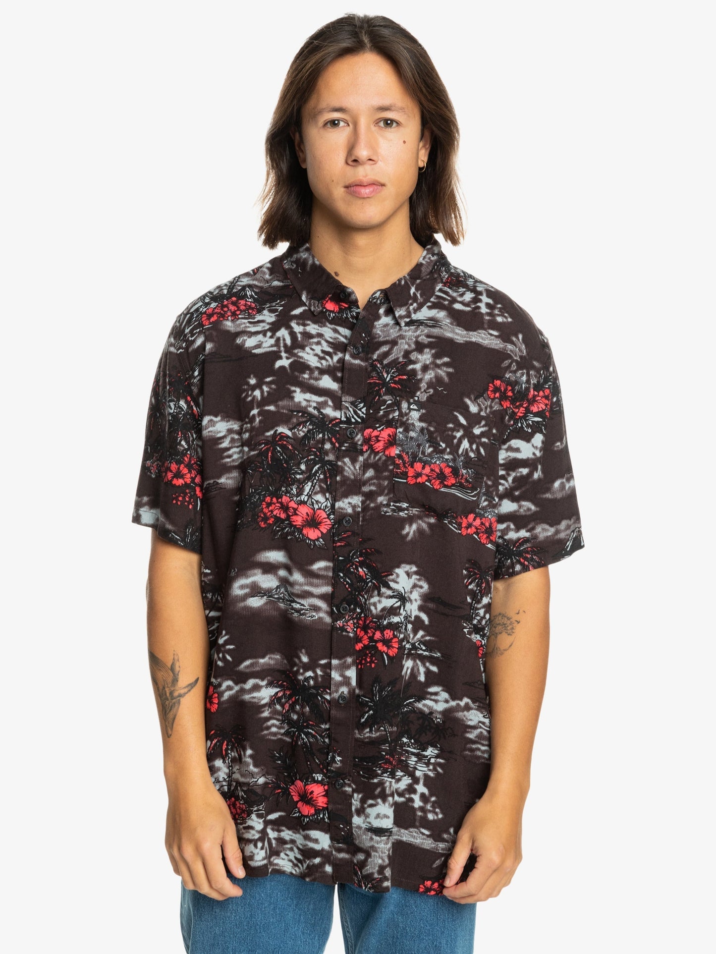 Mens Longmanhill Short Sleeve Shirt - Quiksilver Malaysia