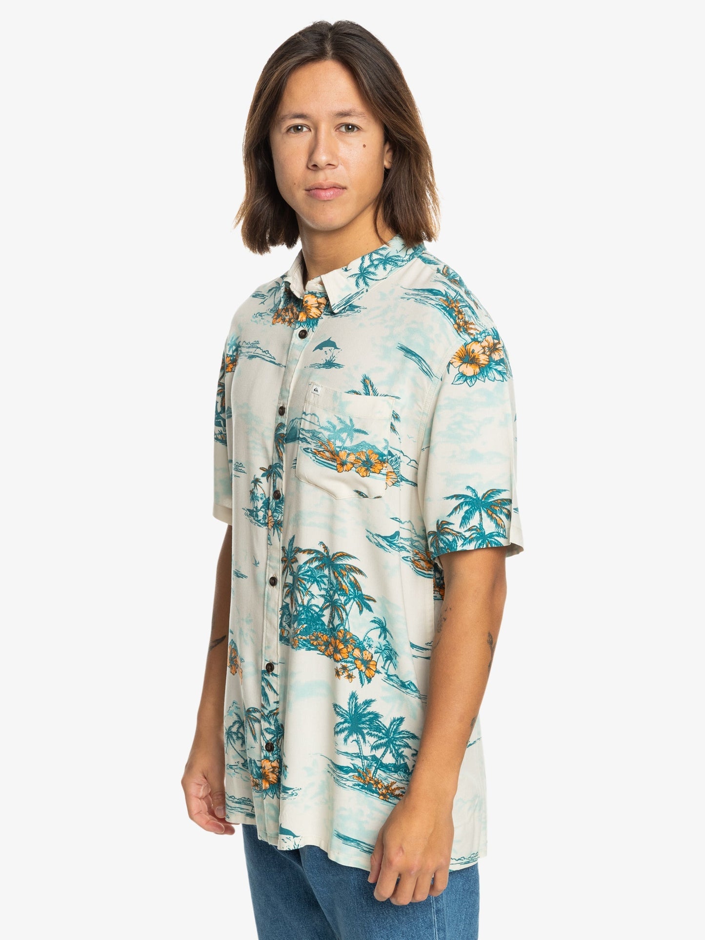 Mens Longmanhill Short Sleeve Shirt - Quiksilver Malaysia