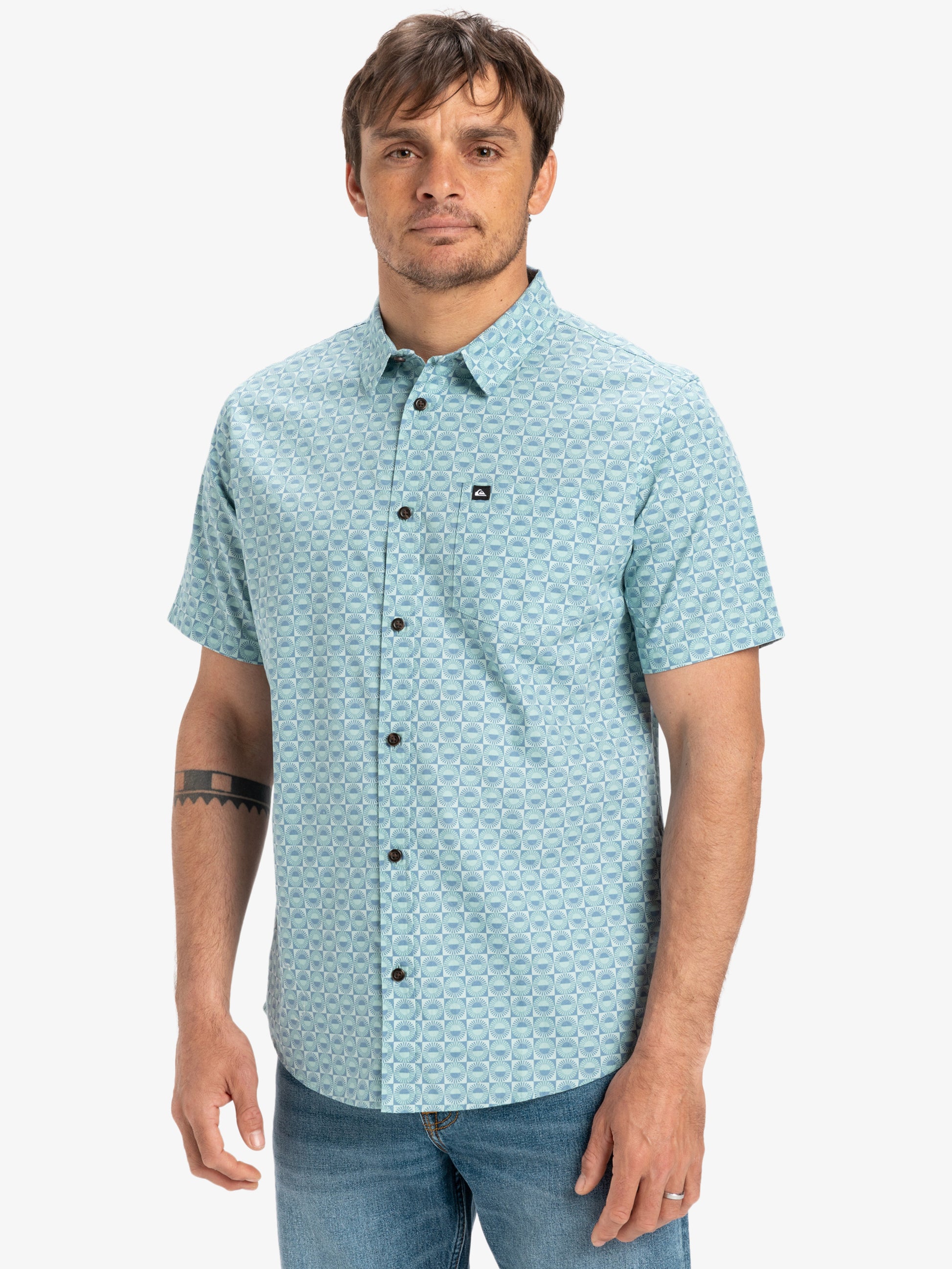 Mens Apero Organic Classic Shirt - Quiksilver Malaysia