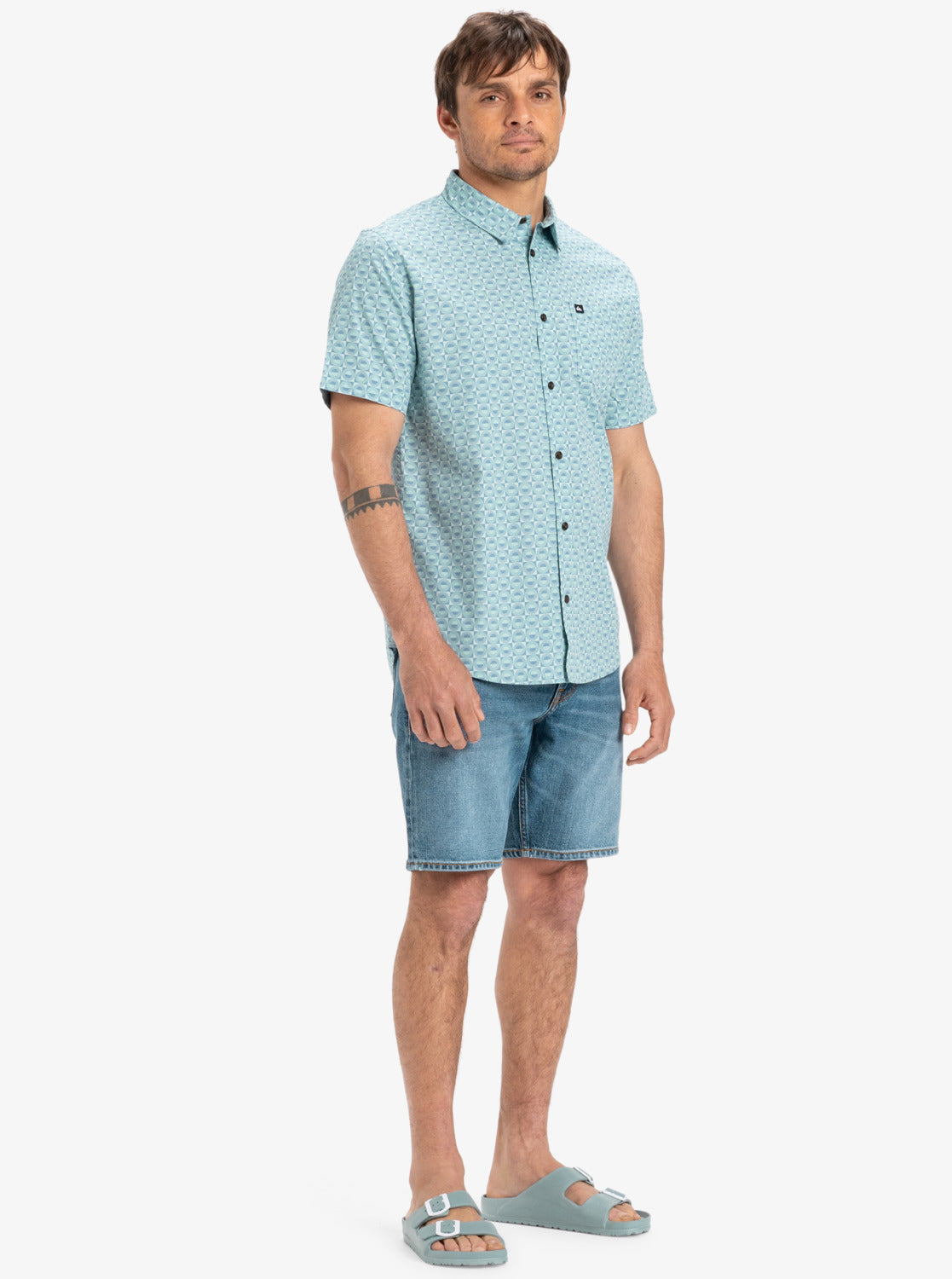 Mens Apero Organic Classic Shirt - Quiksilver Malaysia