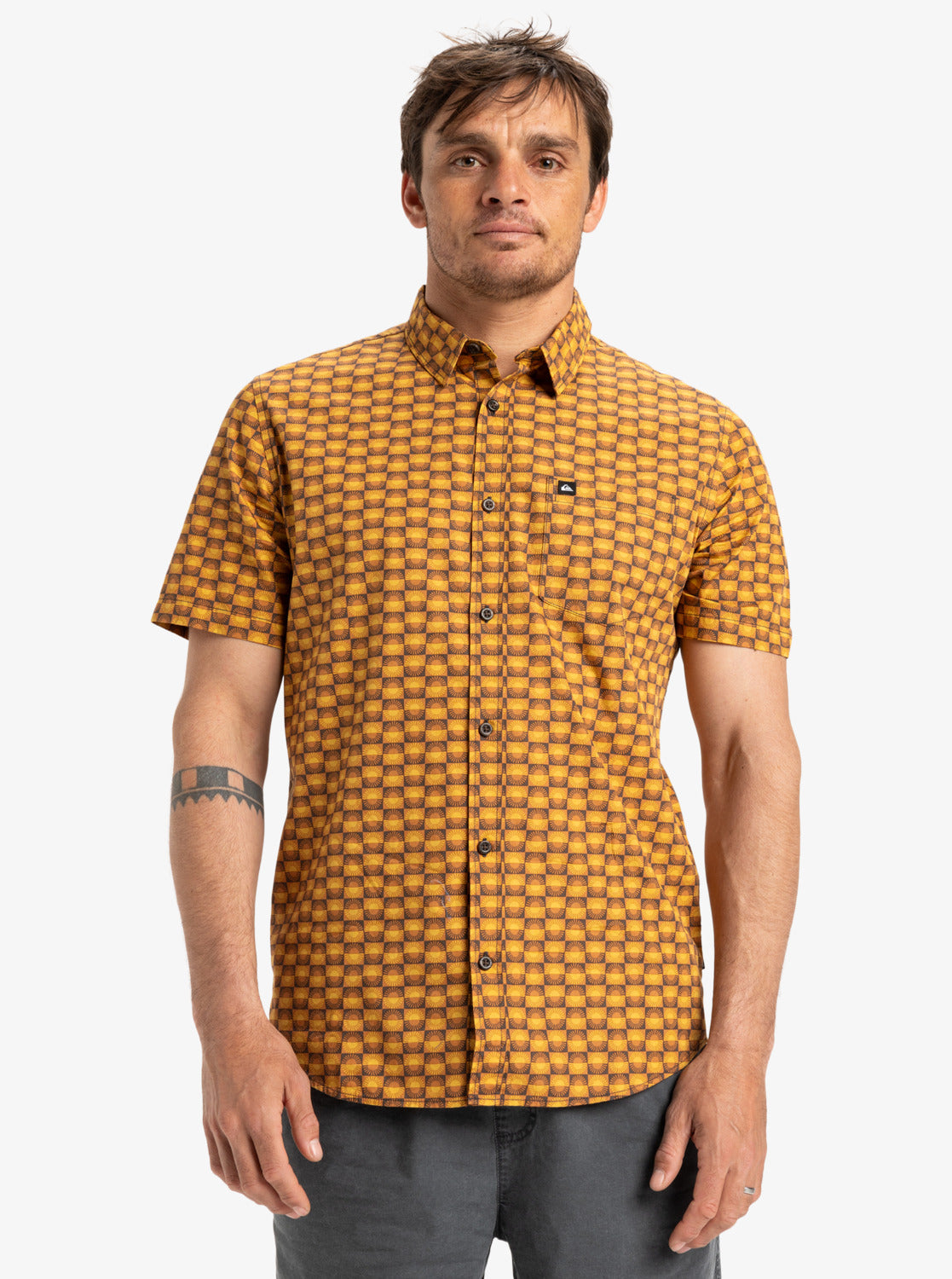 Mens Apero Organic Classic Shirt - Quiksilver Malaysia